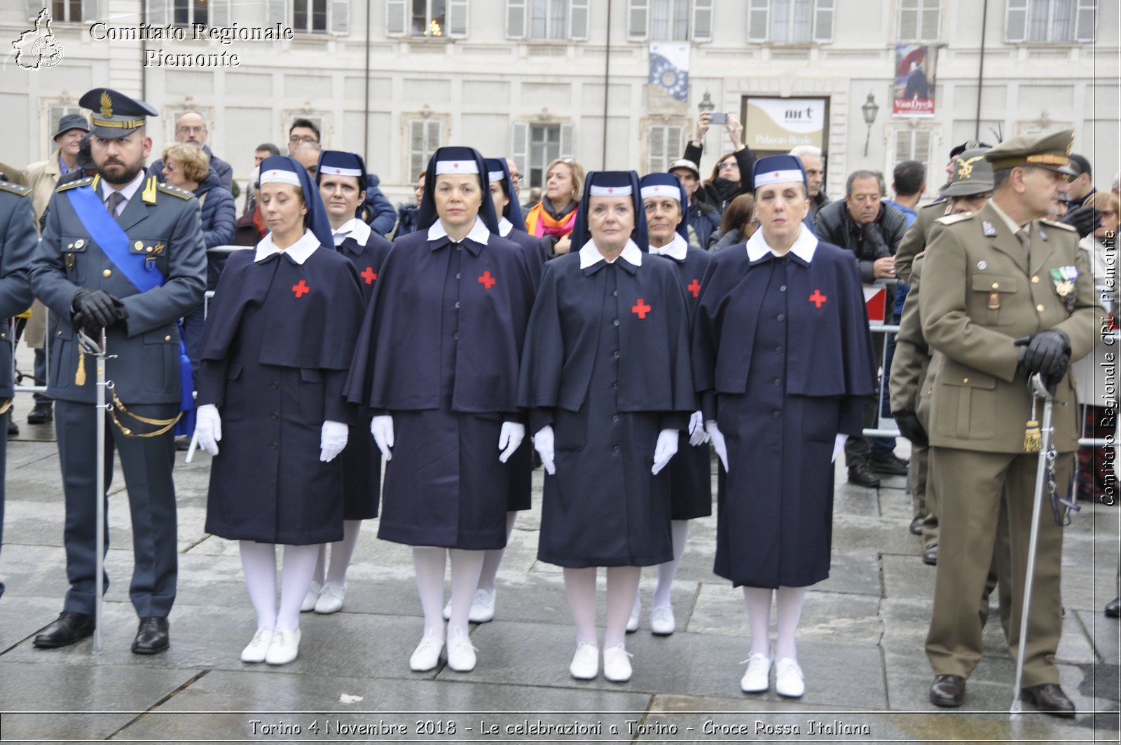 Torino 4 Novembre 2018 - Le celebrazioni a Torino - Croce Rossa Italiana- Comitato Regionale del Piemonte