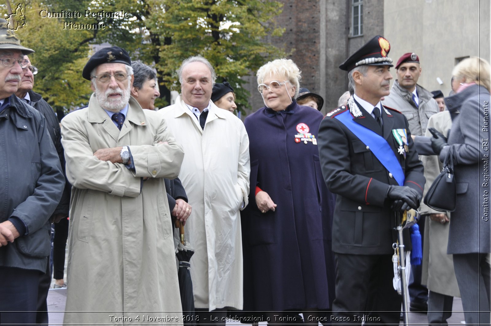 Torino 4 Novembre 2018 - Le celebrazioni a Torino - Croce Rossa Italiana- Comitato Regionale del Piemonte