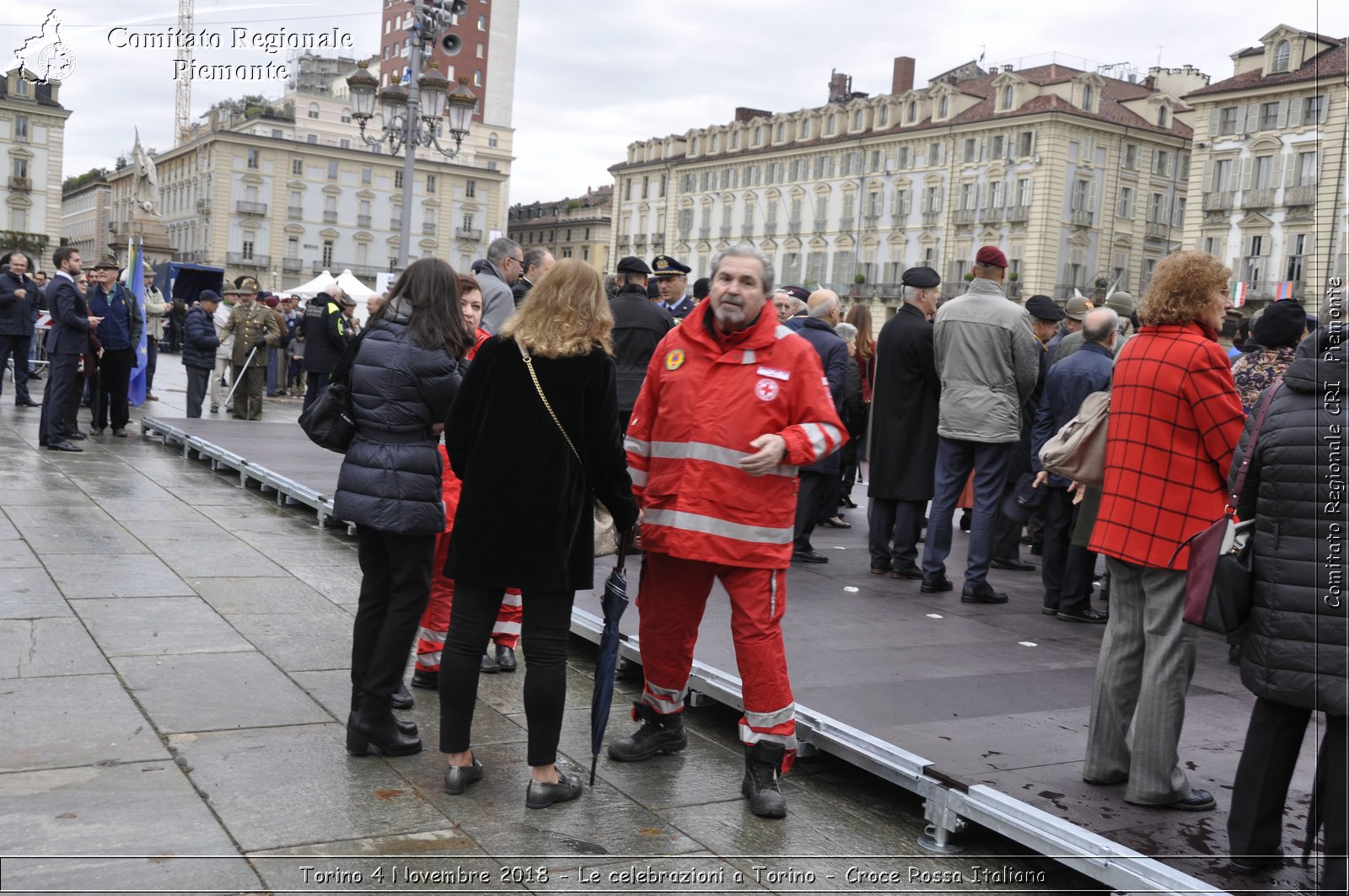 Torino 4 Novembre 2018 - Le celebrazioni a Torino - Croce Rossa Italiana- Comitato Regionale del Piemonte