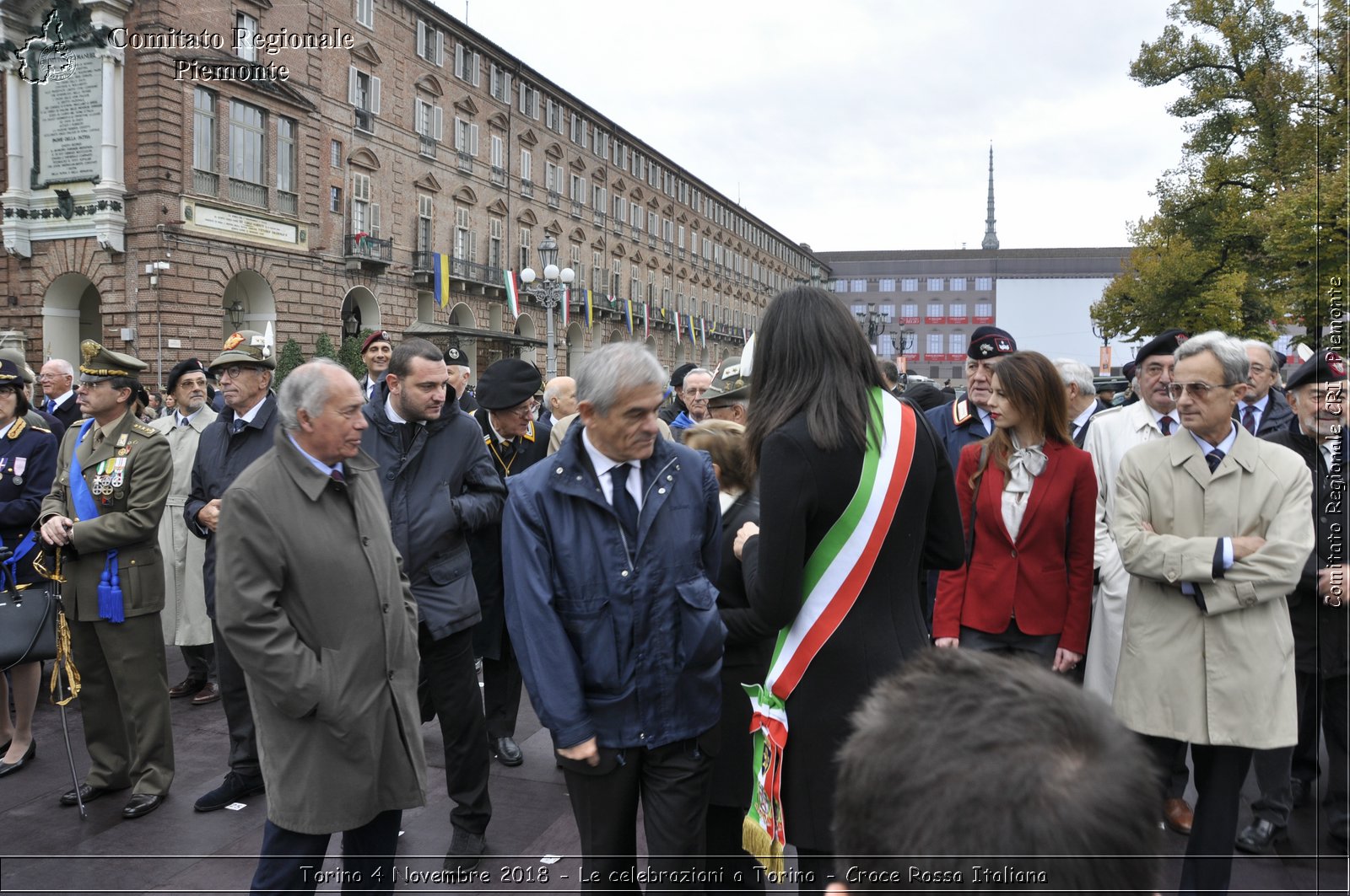 Torino 4 Novembre 2018 - Le celebrazioni a Torino - Croce Rossa Italiana- Comitato Regionale del Piemonte