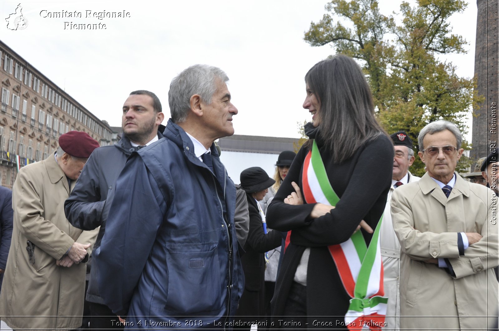 Torino 4 Novembre 2018 - Le celebrazioni a Torino - Croce Rossa Italiana- Comitato Regionale del Piemonte