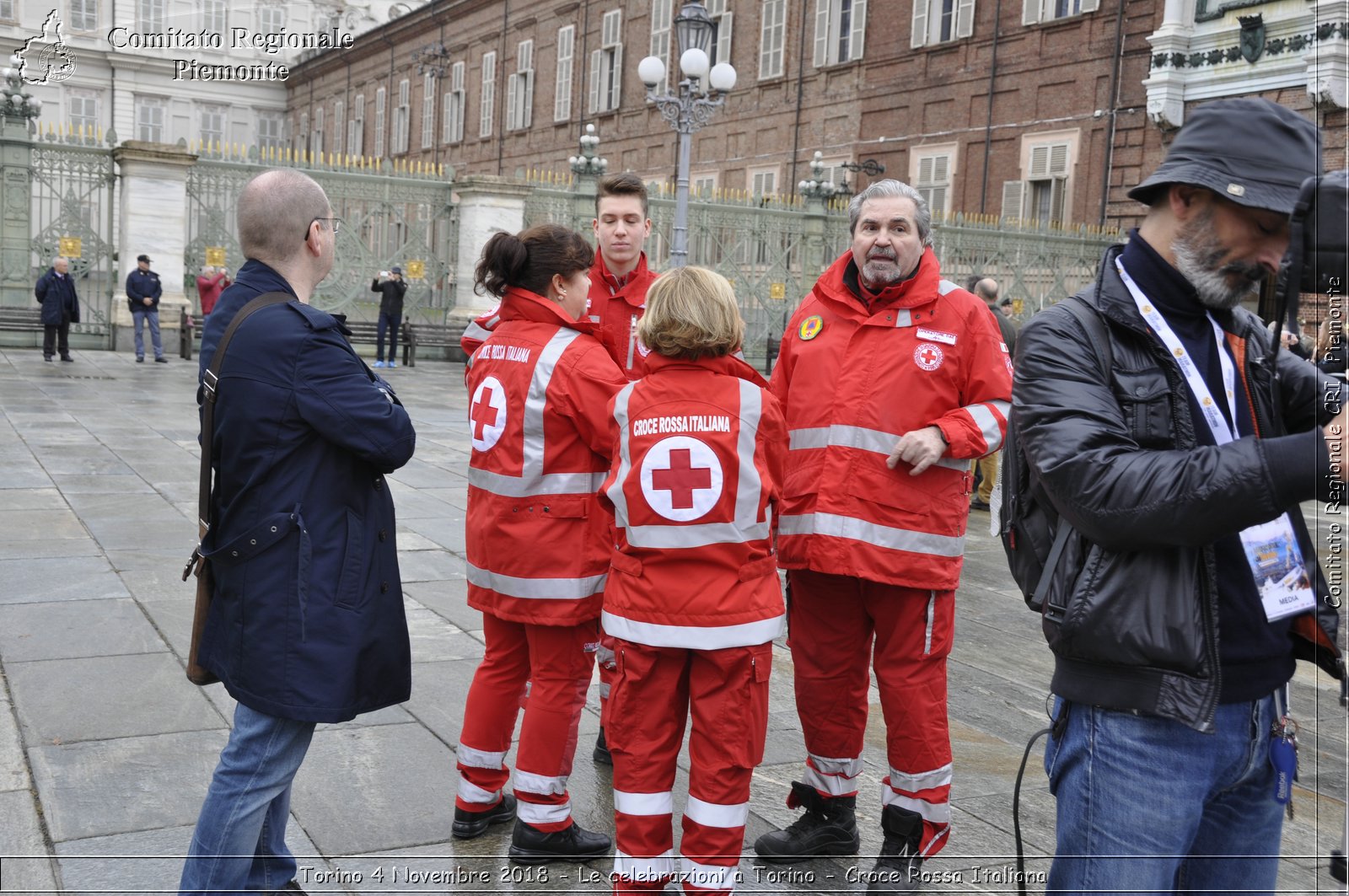 Torino 4 Novembre 2018 - Le celebrazioni a Torino - Croce Rossa Italiana- Comitato Regionale del Piemonte