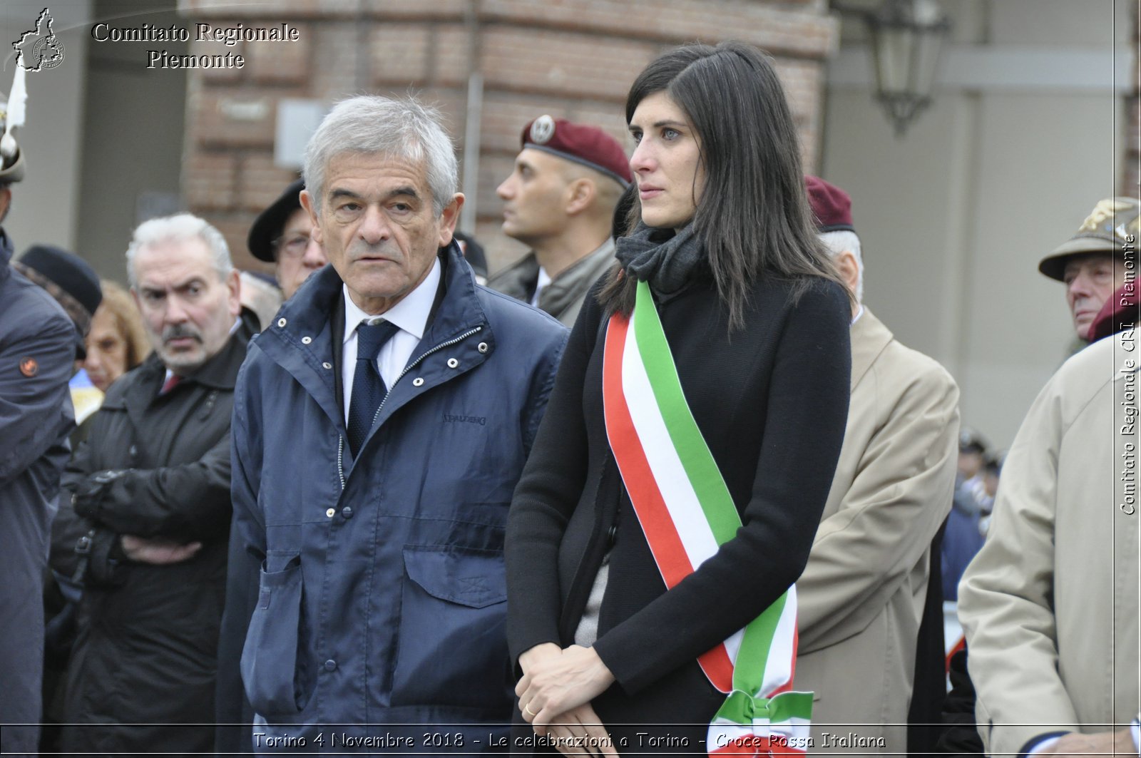 Torino 4 Novembre 2018 - Le celebrazioni a Torino - Croce Rossa Italiana- Comitato Regionale del Piemonte