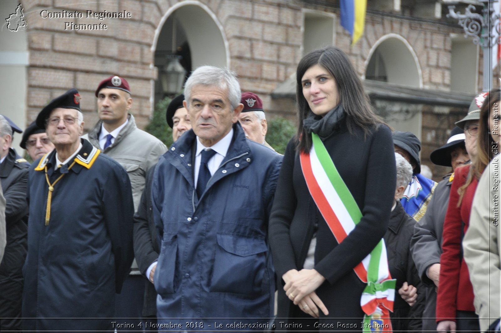 Torino 4 Novembre 2018 - Le celebrazioni a Torino - Croce Rossa Italiana- Comitato Regionale del Piemonte