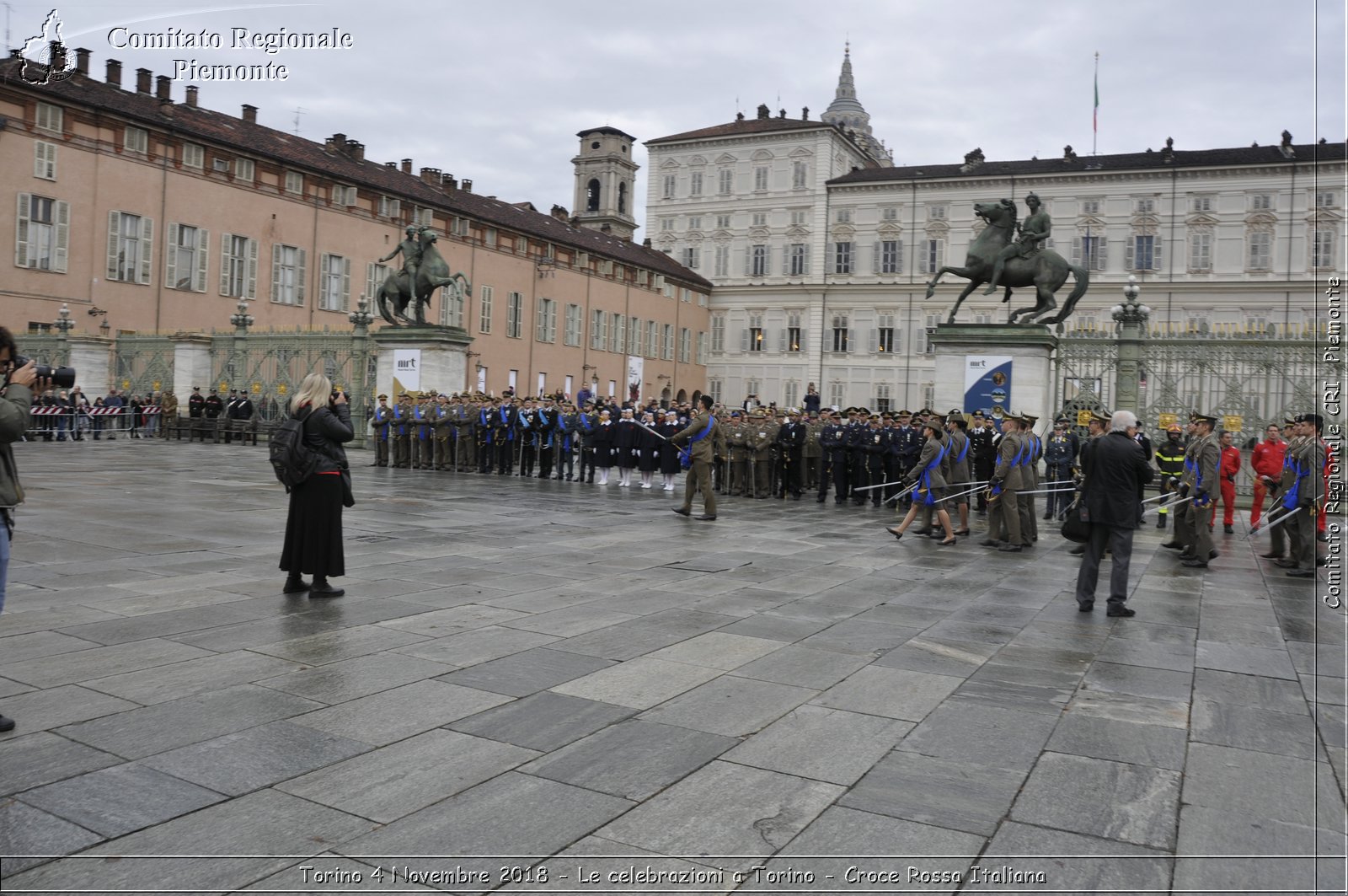 Torino 4 Novembre 2018 - Le celebrazioni a Torino - Croce Rossa Italiana- Comitato Regionale del Piemonte