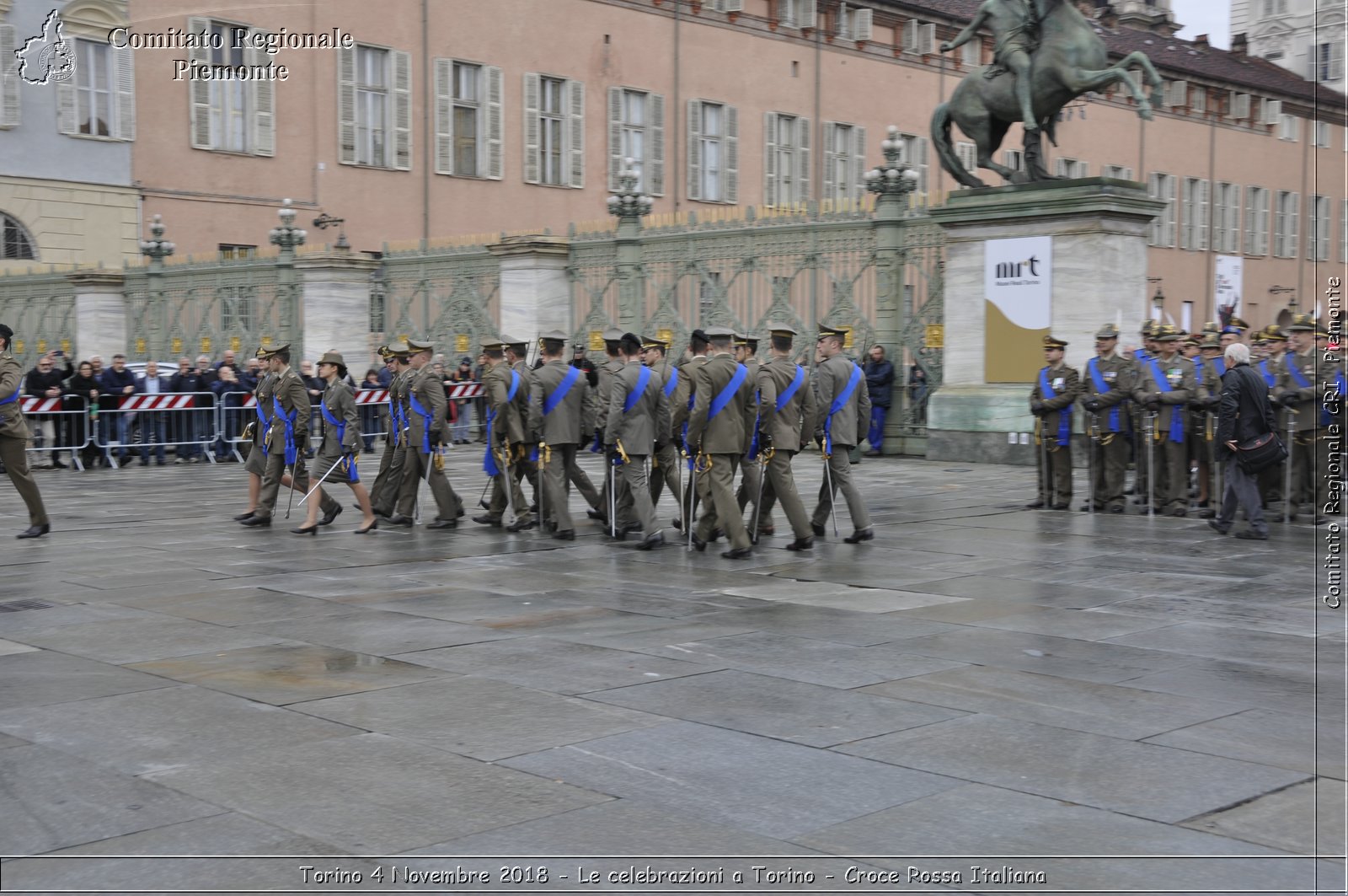 Torino 4 Novembre 2018 - Le celebrazioni a Torino - Croce Rossa Italiana- Comitato Regionale del Piemonte