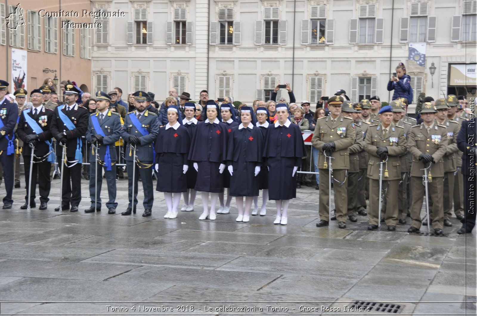 Torino 4 Novembre 2018 - Le celebrazioni a Torino - Croce Rossa Italiana- Comitato Regionale del Piemonte