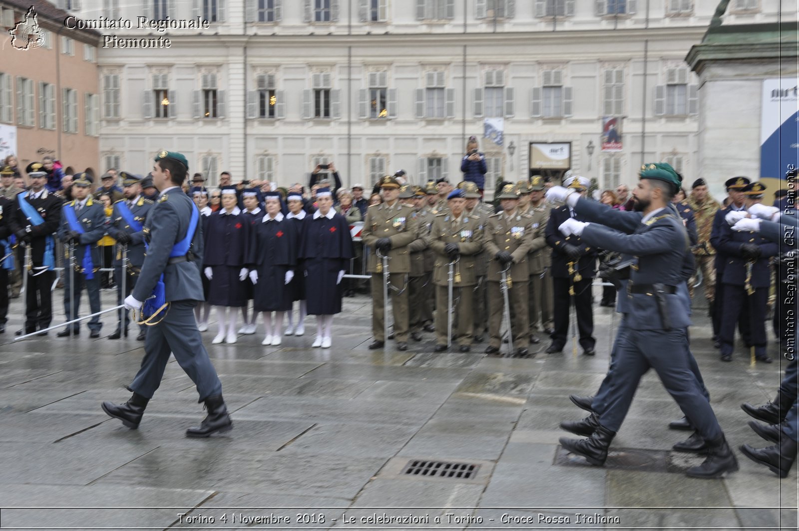 Torino 4 Novembre 2018 - Le celebrazioni a Torino - Croce Rossa Italiana- Comitato Regionale del Piemonte