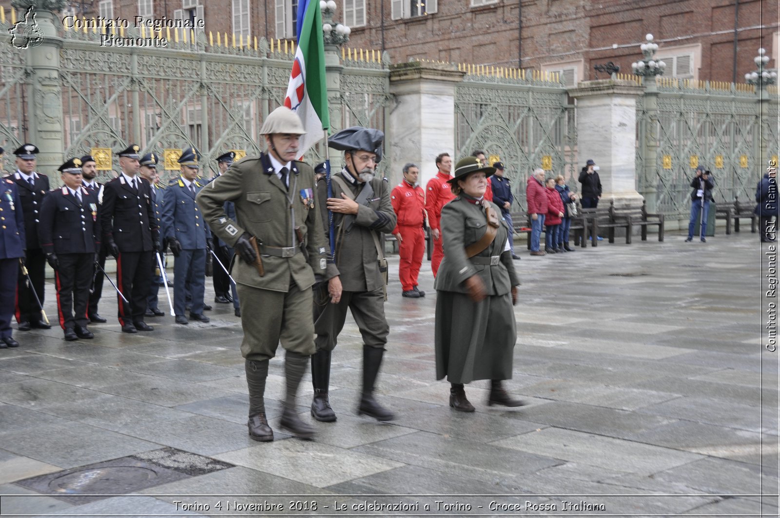 Torino 4 Novembre 2018 - Le celebrazioni a Torino - Croce Rossa Italiana- Comitato Regionale del Piemonte