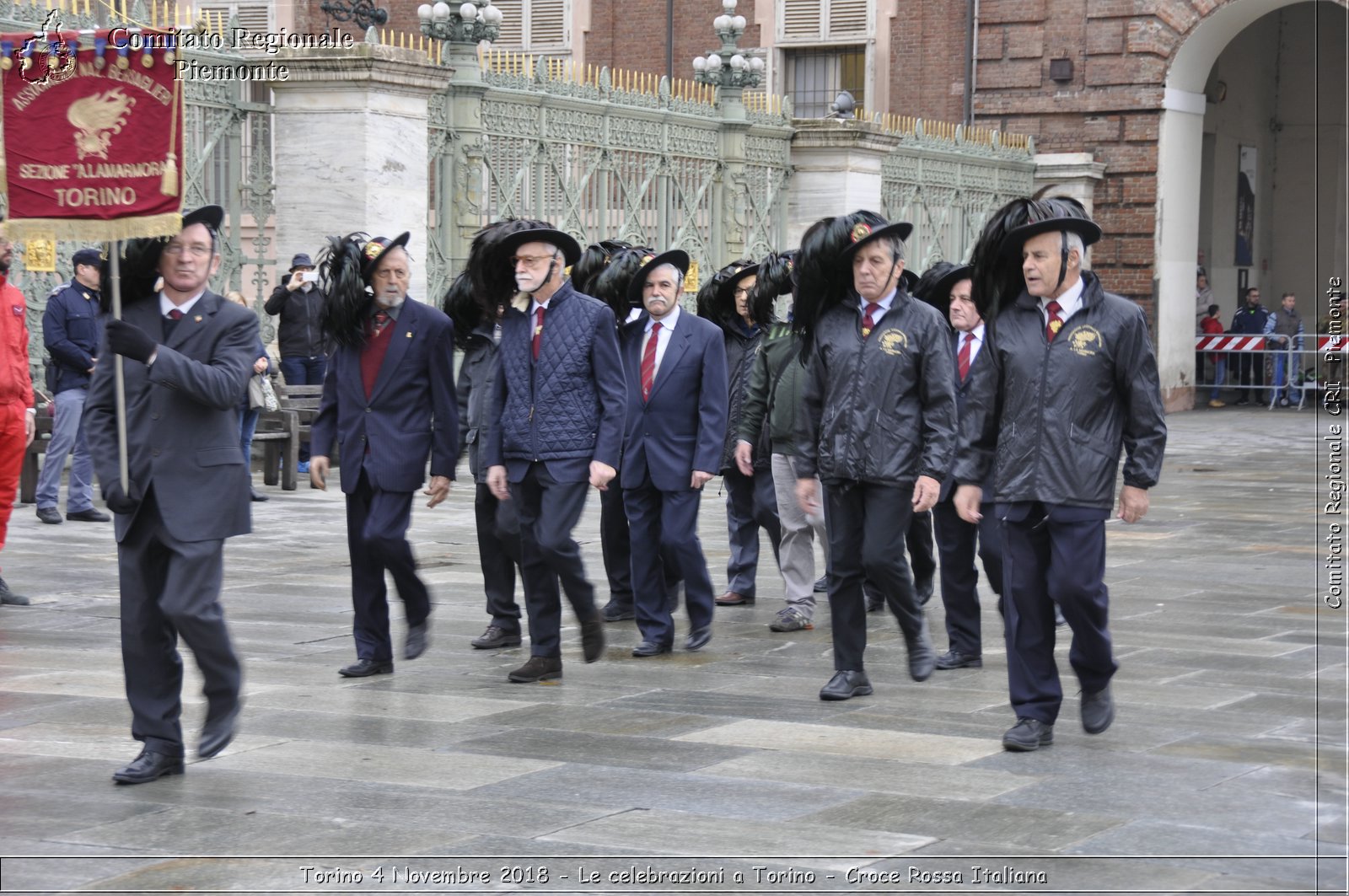 Torino 4 Novembre 2018 - Le celebrazioni a Torino - Croce Rossa Italiana- Comitato Regionale del Piemonte