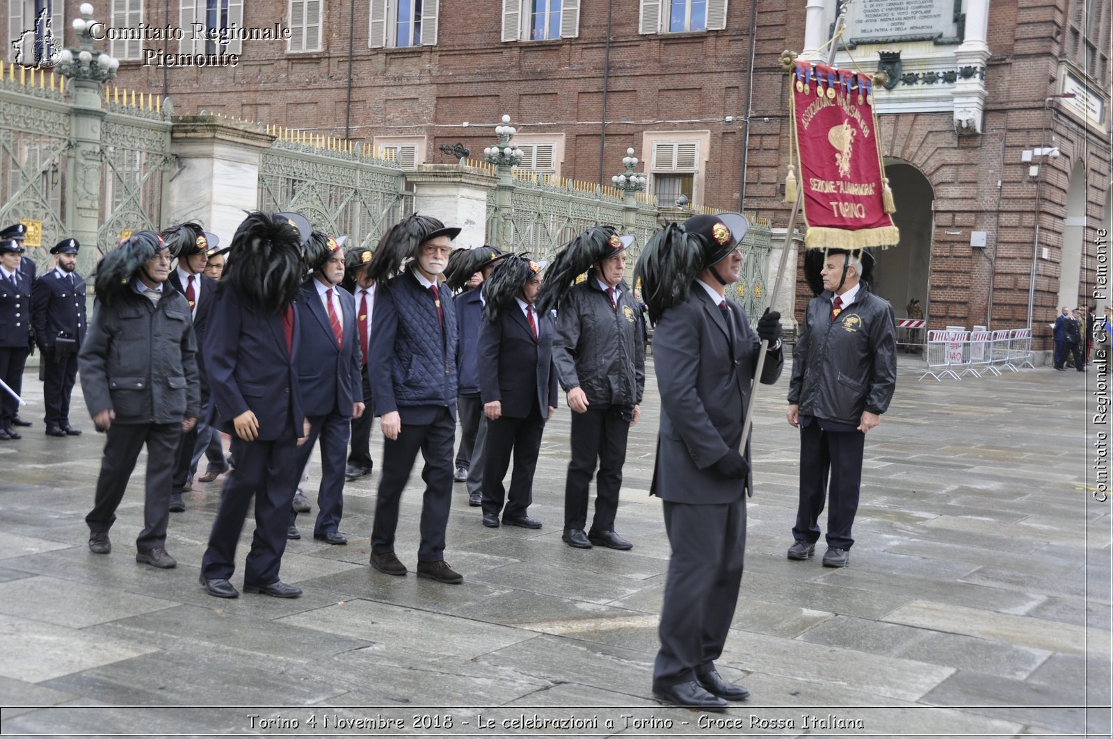 Torino 4 Novembre 2018 - Le celebrazioni a Torino - Croce Rossa Italiana- Comitato Regionale del Piemonte