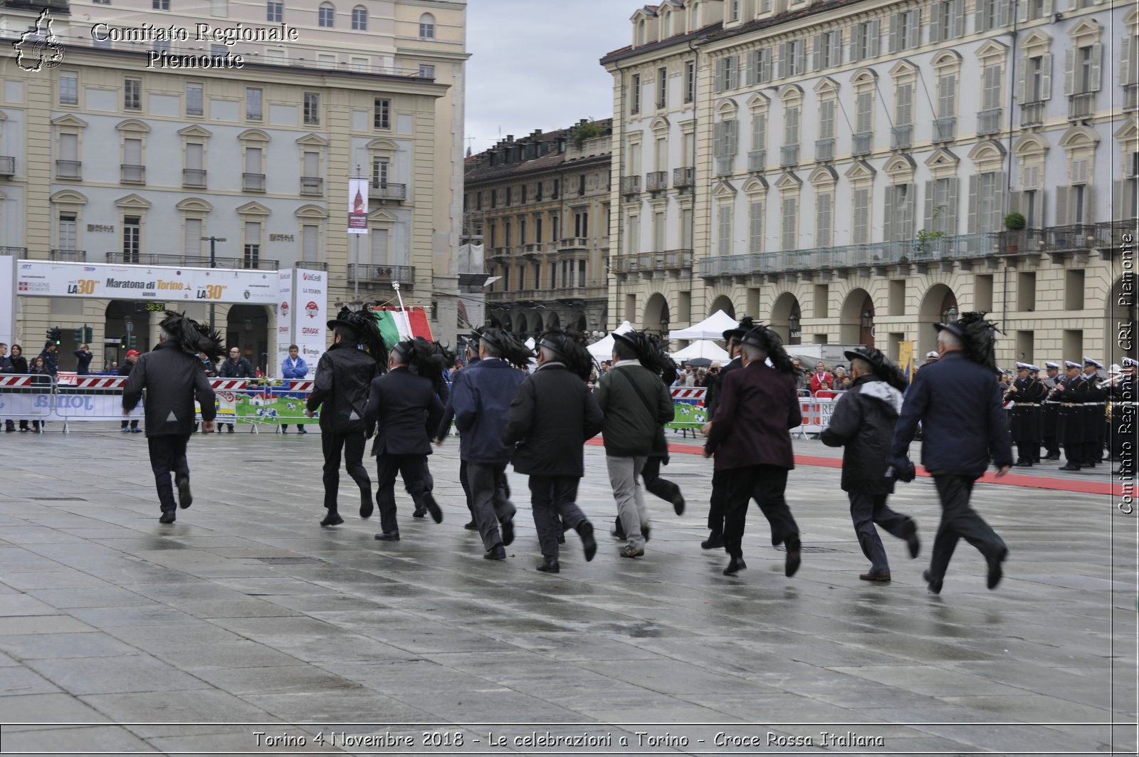 Torino 4 Novembre 2018 - Le celebrazioni a Torino - Croce Rossa Italiana- Comitato Regionale del Piemonte