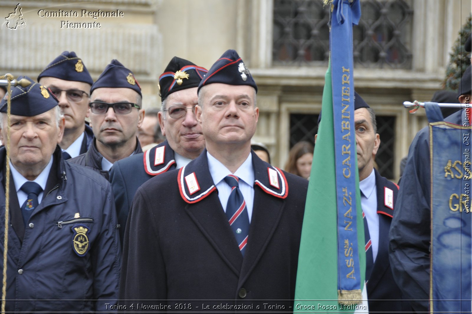 Torino 4 Novembre 2018 - Le celebrazioni a Torino - Croce Rossa Italiana- Comitato Regionale del Piemonte