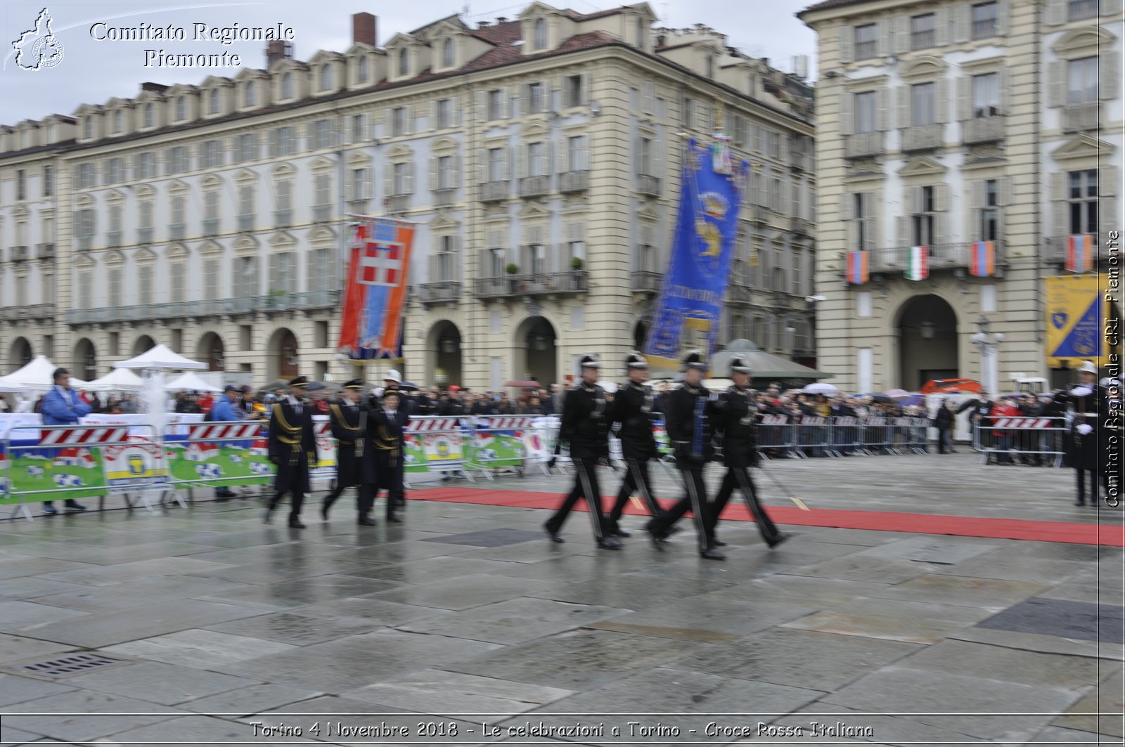 Torino 4 Novembre 2018 - Le celebrazioni a Torino - Croce Rossa Italiana- Comitato Regionale del Piemonte