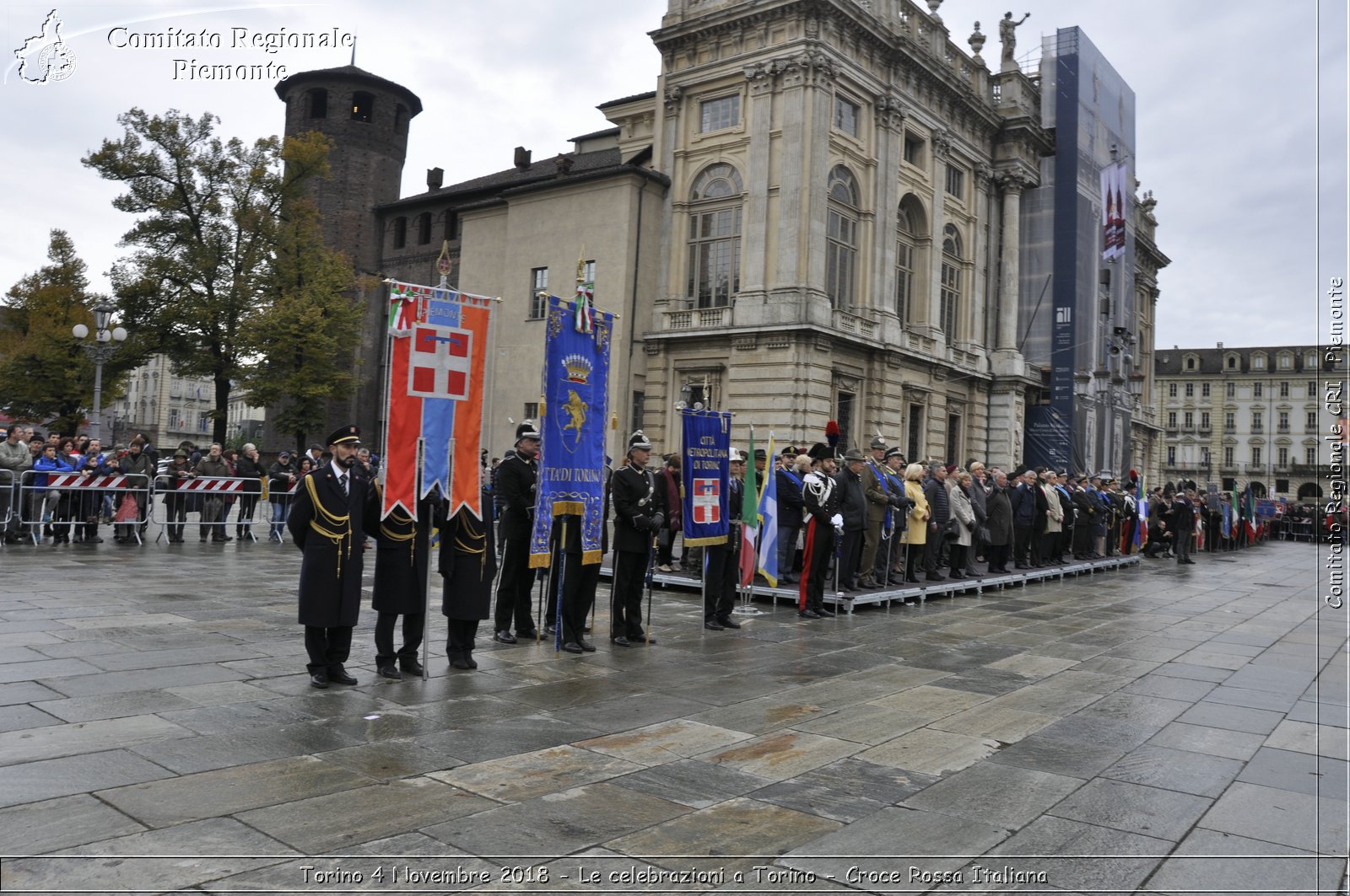 Torino 4 Novembre 2018 - Le celebrazioni a Torino - Croce Rossa Italiana- Comitato Regionale del Piemonte