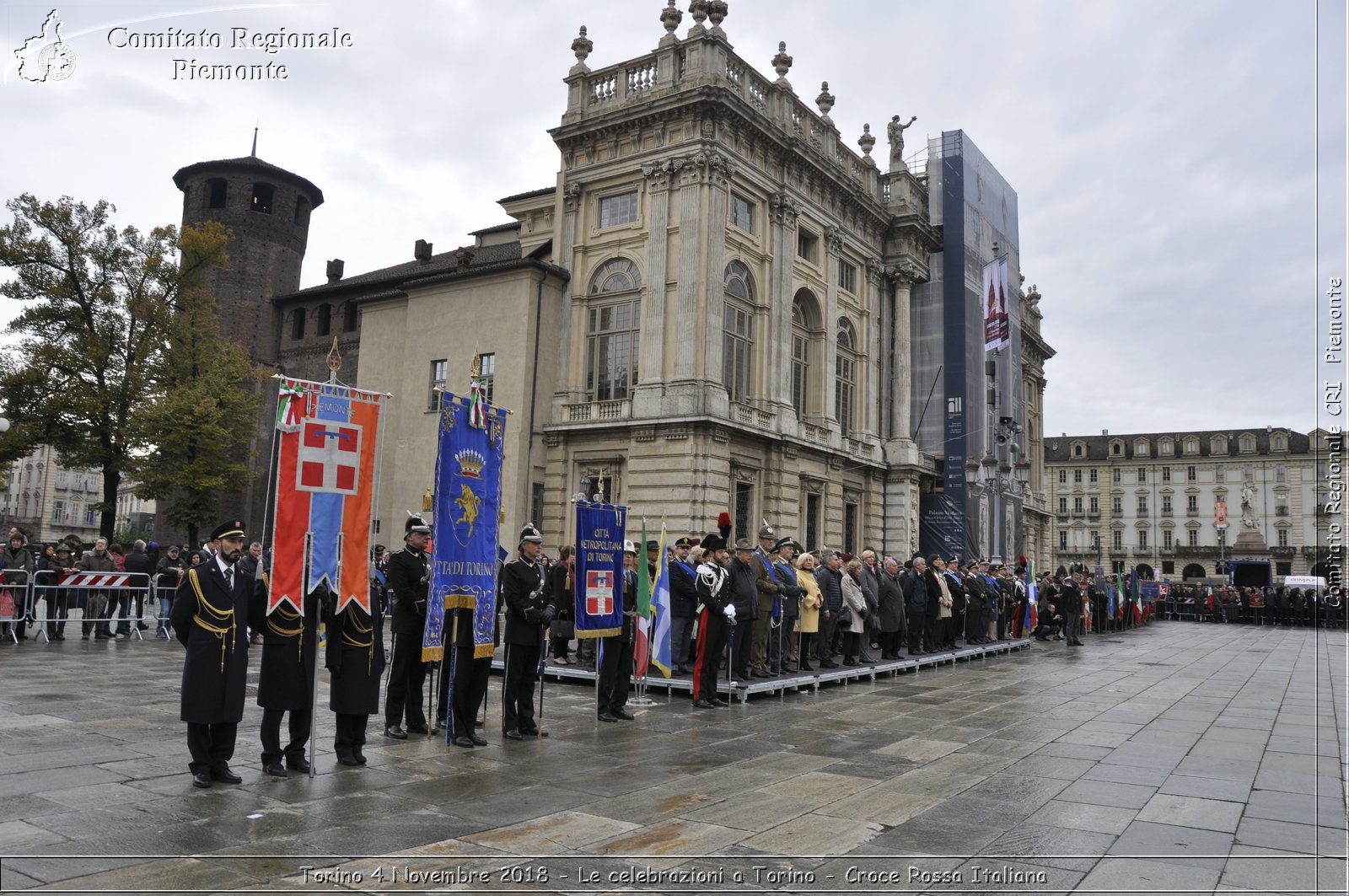 Torino 4 Novembre 2018 - Le celebrazioni a Torino - Croce Rossa Italiana- Comitato Regionale del Piemonte