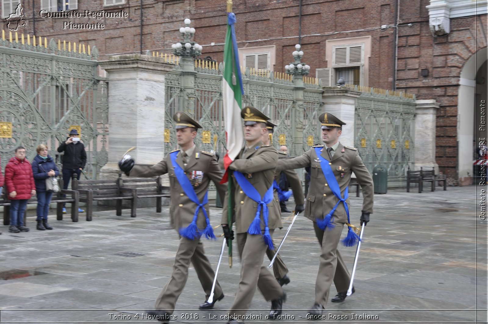 Torino 4 Novembre 2018 - Le celebrazioni a Torino - Croce Rossa Italiana- Comitato Regionale del Piemonte