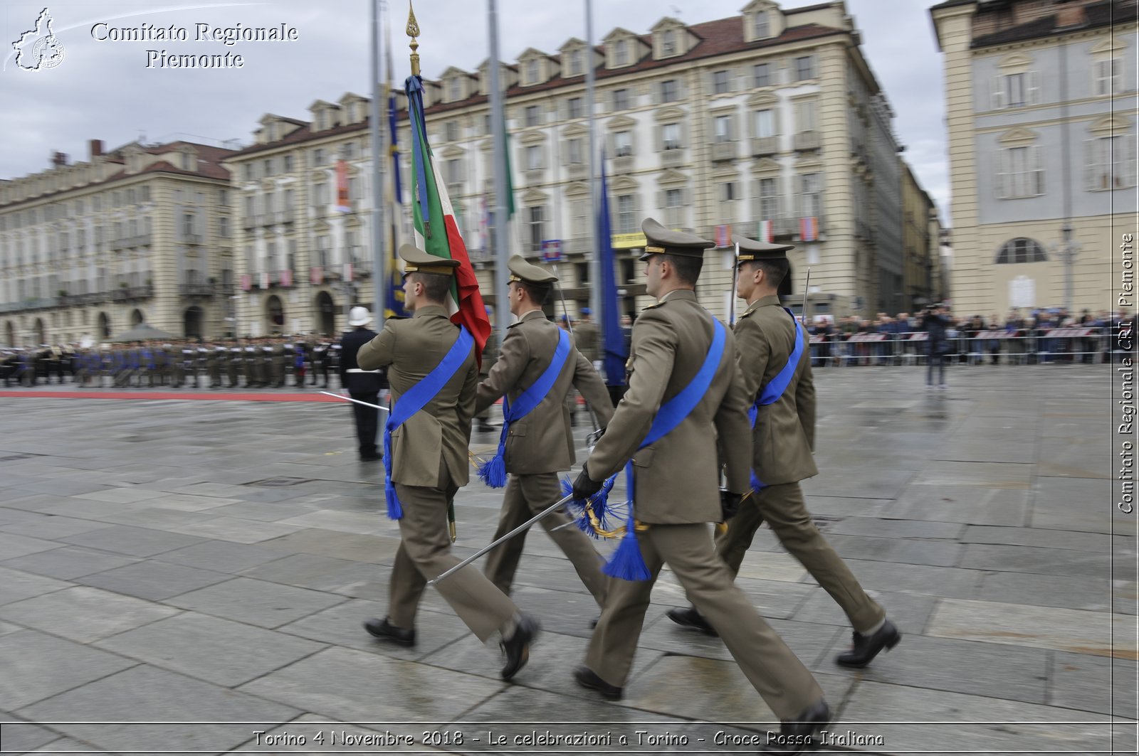 Torino 4 Novembre 2018 - Le celebrazioni a Torino - Croce Rossa Italiana- Comitato Regionale del Piemonte