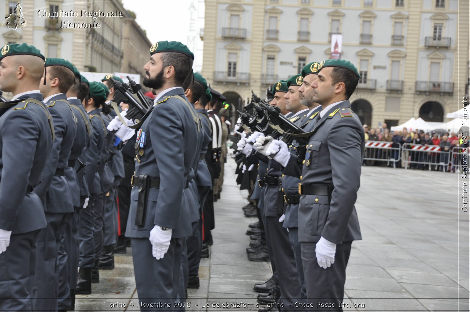 Torino 4 Novembre 2018 - Le celebrazioni a Torino - Croce Rossa Italiana- Comitato Regionale del Piemonte