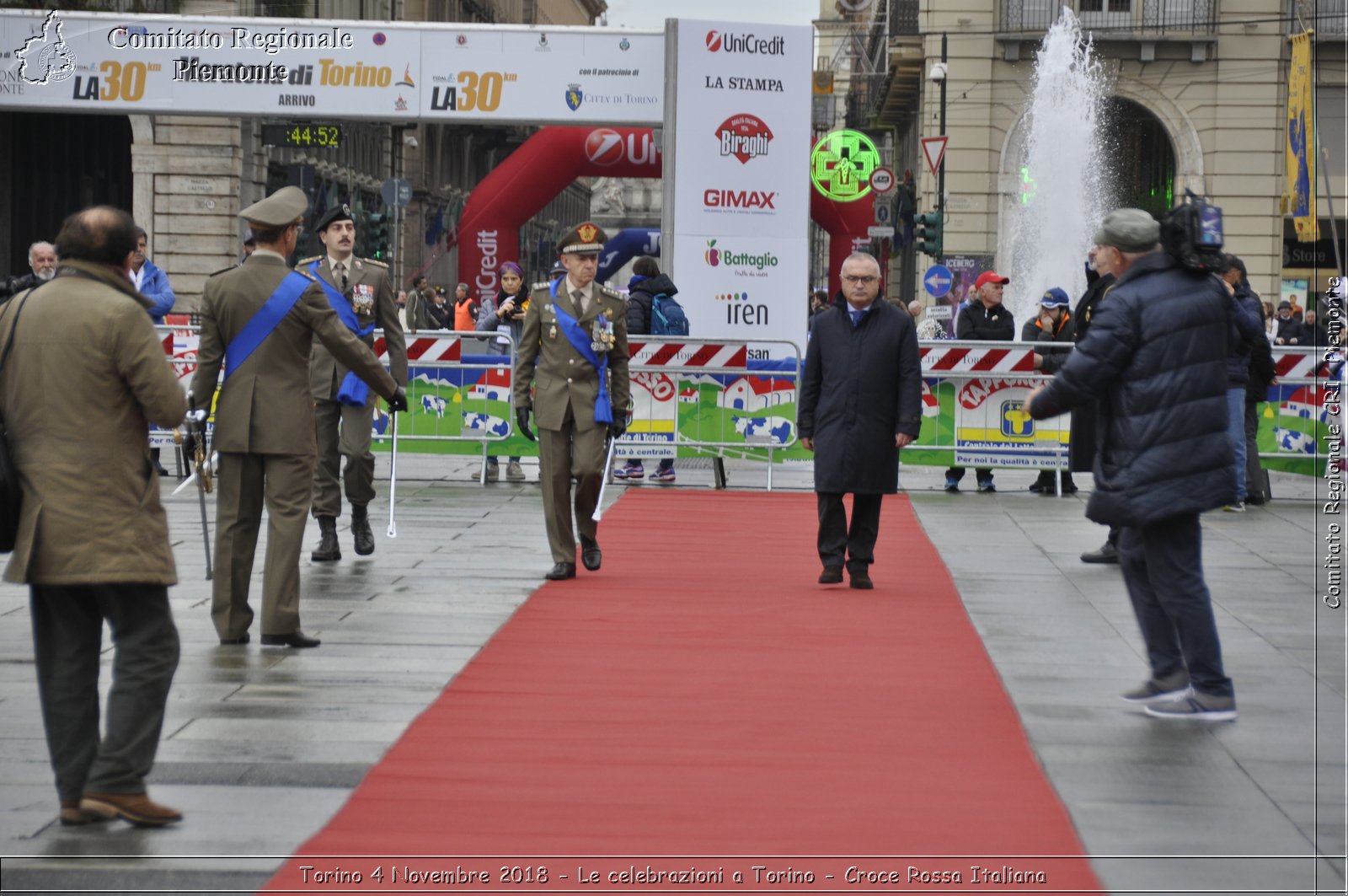 Torino 4 Novembre 2018 - Le celebrazioni a Torino - Croce Rossa Italiana- Comitato Regionale del Piemonte