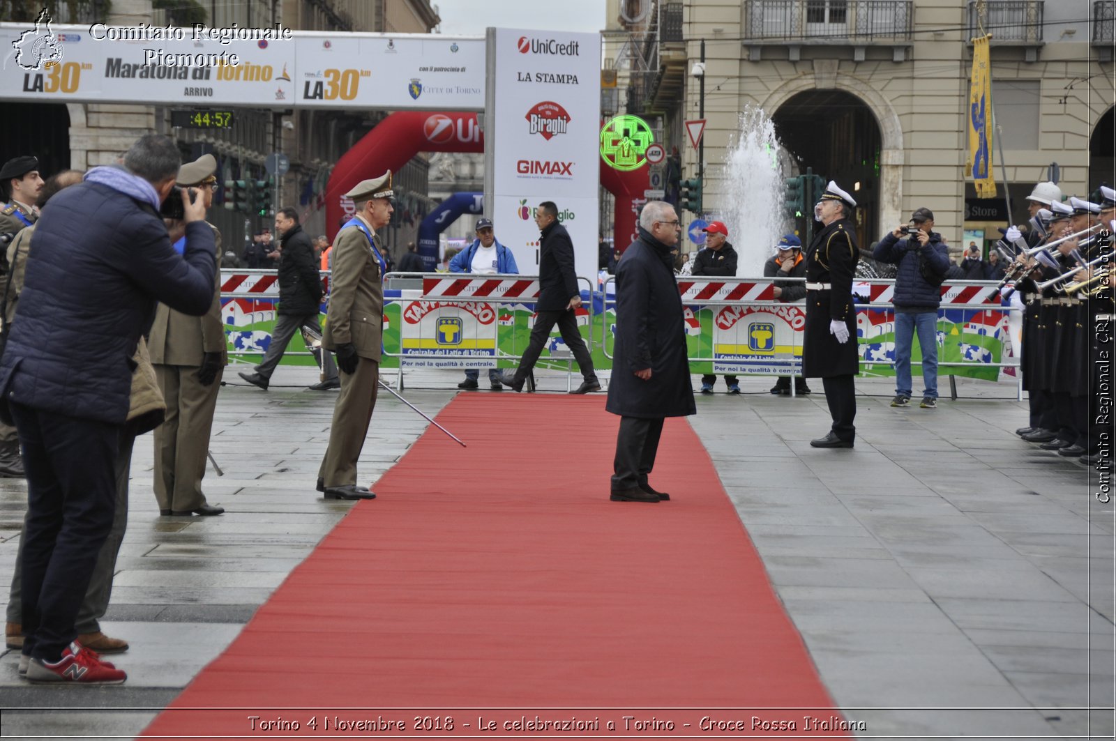 Torino 4 Novembre 2018 - Le celebrazioni a Torino - Croce Rossa Italiana- Comitato Regionale del Piemonte