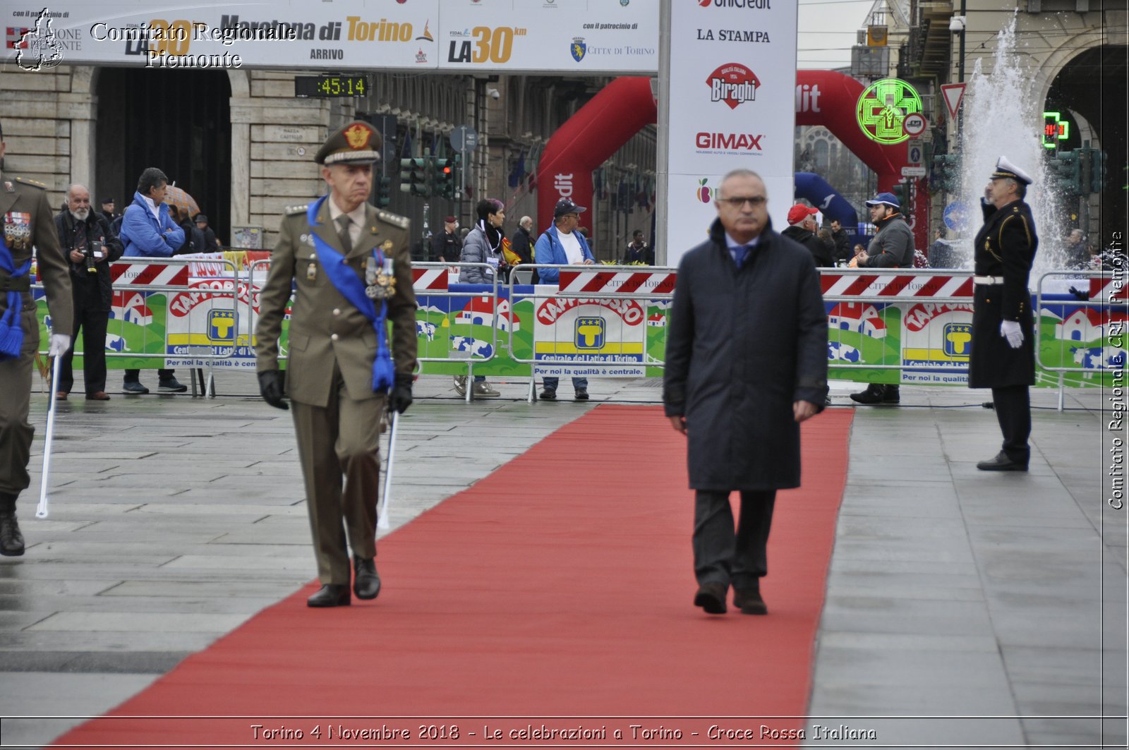 Torino 4 Novembre 2018 - Le celebrazioni a Torino - Croce Rossa Italiana- Comitato Regionale del Piemonte