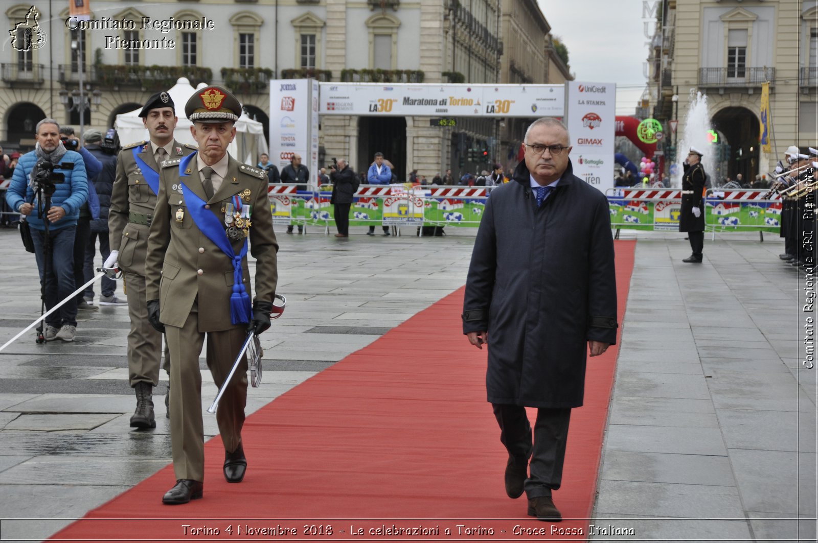 Torino 4 Novembre 2018 - Le celebrazioni a Torino - Croce Rossa Italiana- Comitato Regionale del Piemonte