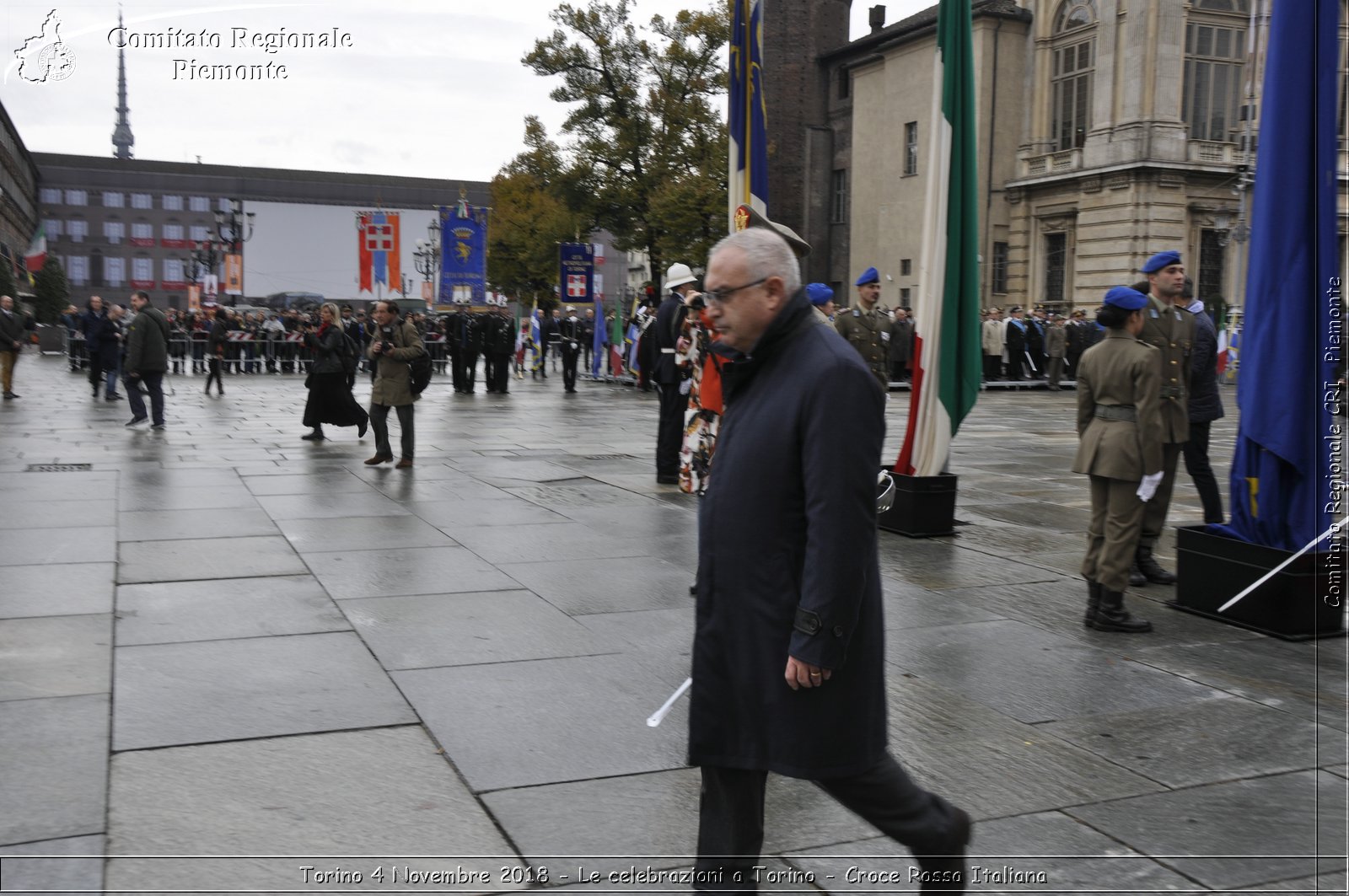 Torino 4 Novembre 2018 - Le celebrazioni a Torino - Croce Rossa Italiana- Comitato Regionale del Piemonte