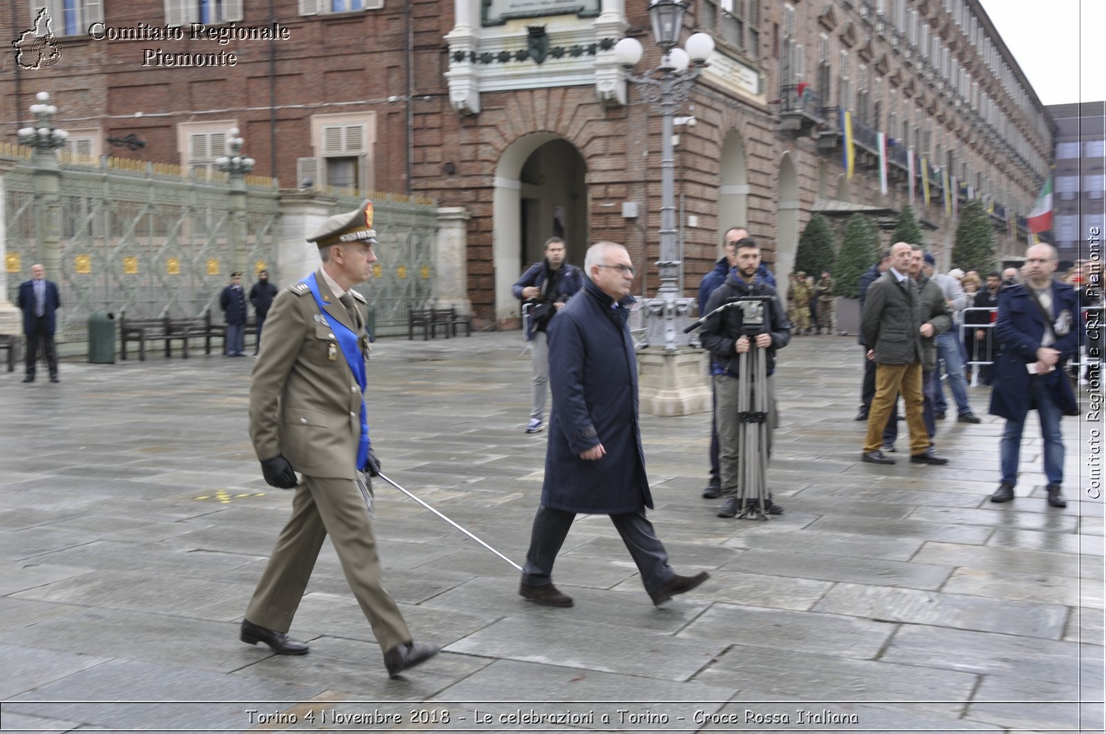 Torino 4 Novembre 2018 - Le celebrazioni a Torino - Croce Rossa Italiana- Comitato Regionale del Piemonte