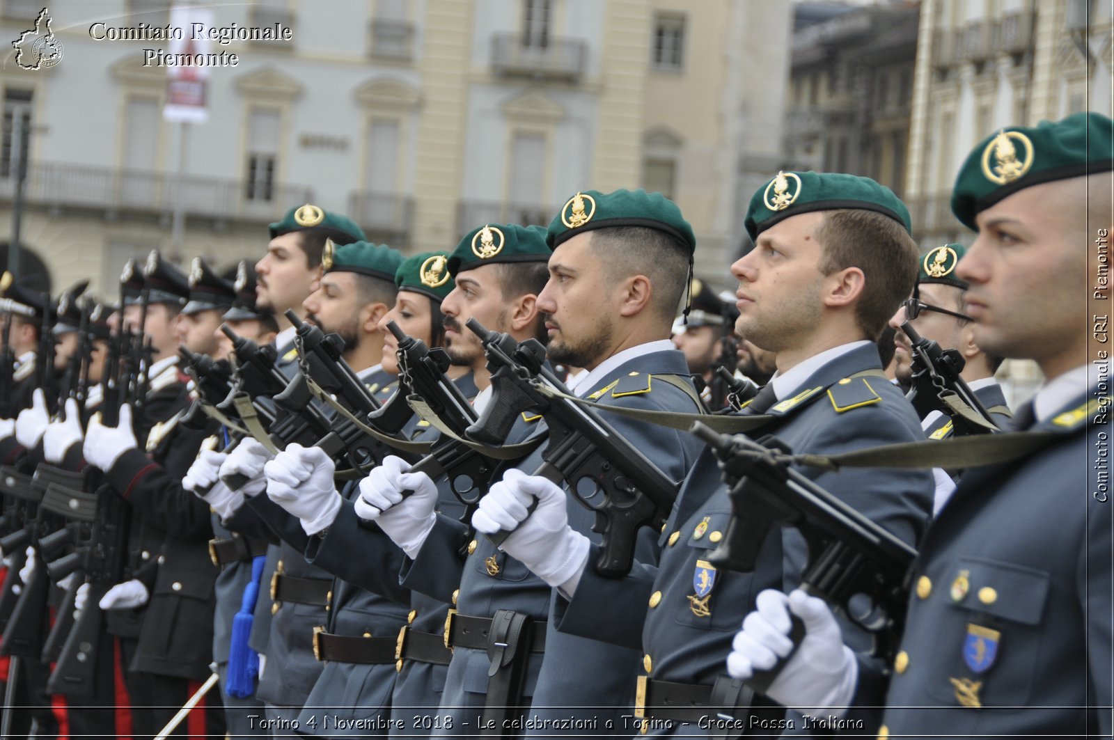 Torino 4 Novembre 2018 - Le celebrazioni a Torino - Croce Rossa Italiana- Comitato Regionale del Piemonte