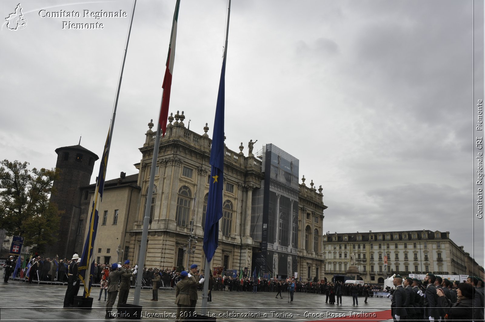 Torino 4 Novembre 2018 - Le celebrazioni a Torino - Croce Rossa Italiana- Comitato Regionale del Piemonte