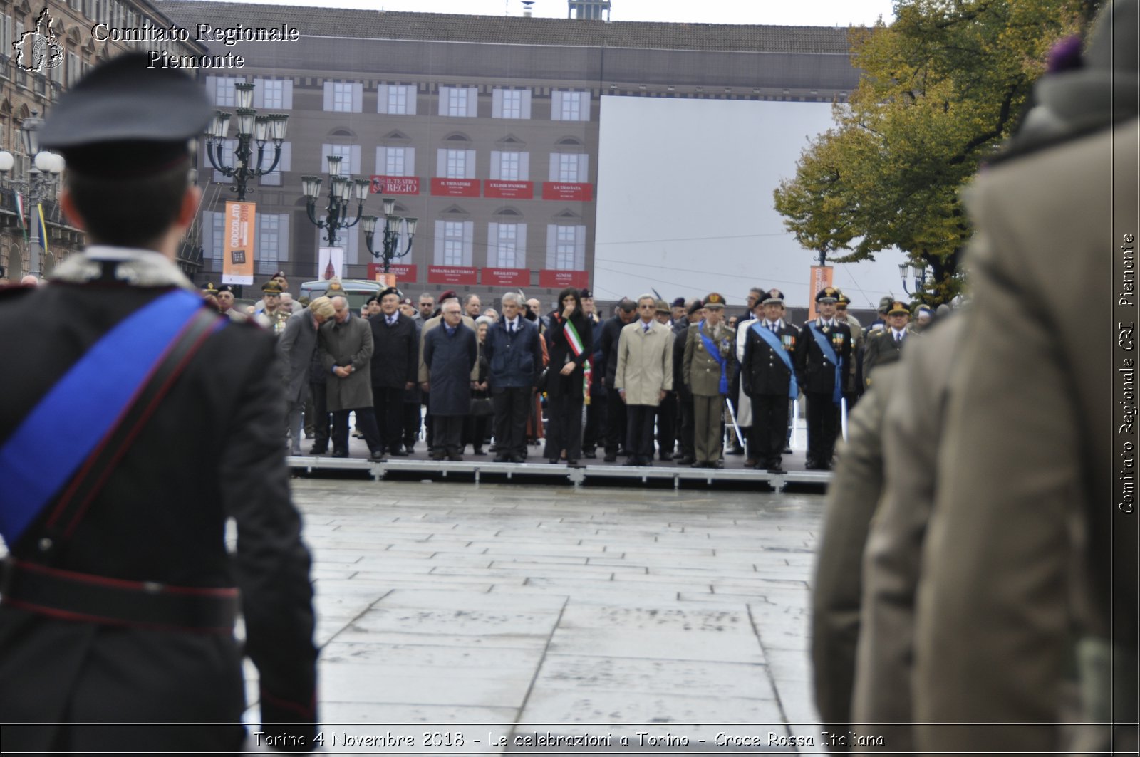 Torino 4 Novembre 2018 - Le celebrazioni a Torino - Croce Rossa Italiana- Comitato Regionale del Piemonte