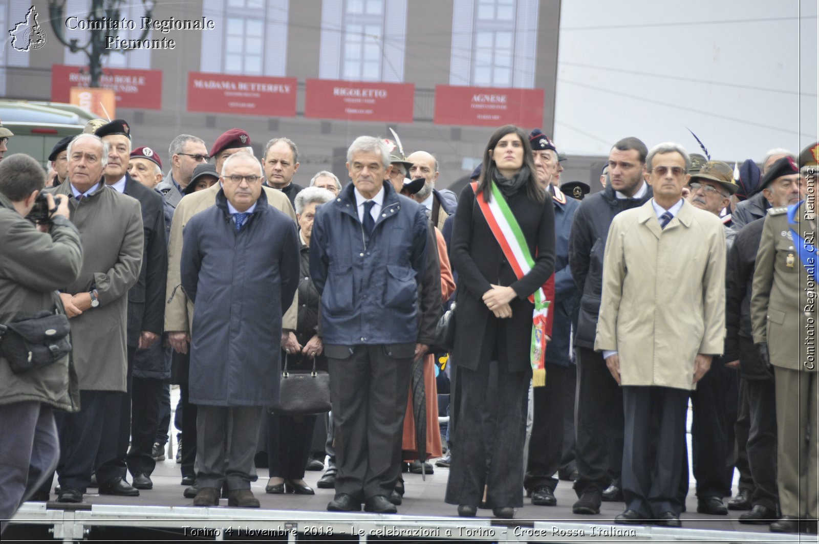 Torino 4 Novembre 2018 - Le celebrazioni a Torino - Croce Rossa Italiana- Comitato Regionale del Piemonte