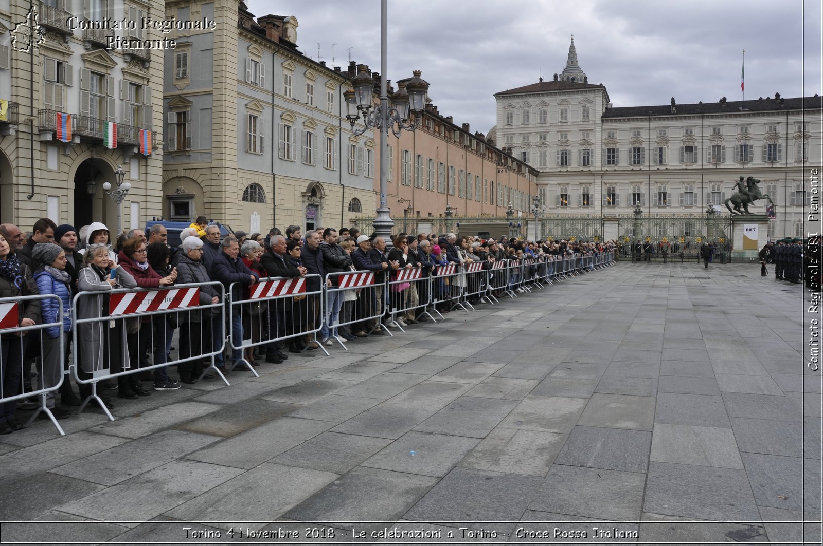 Torino 4 Novembre 2018 - Le celebrazioni a Torino - Croce Rossa Italiana- Comitato Regionale del Piemonte