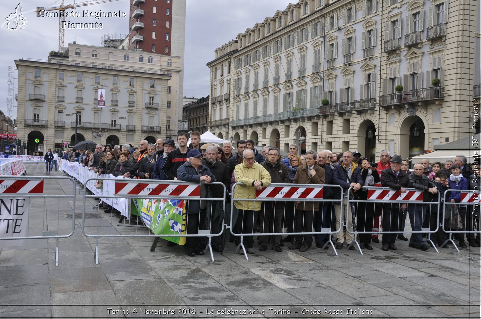 Torino 4 Novembre 2018 - Le celebrazioni a Torino - Croce Rossa Italiana- Comitato Regionale del Piemonte