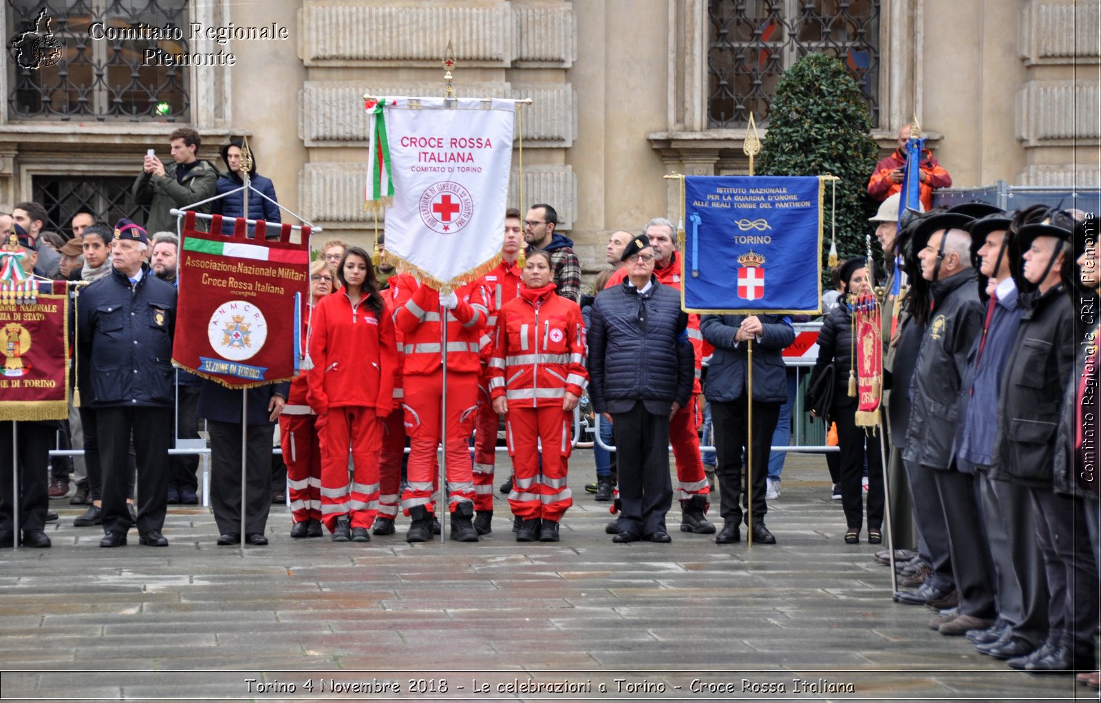 Torino 4 Novembre 2018 - Le celebrazioni a Torino - Croce Rossa Italiana- Comitato Regionale del Piemonte