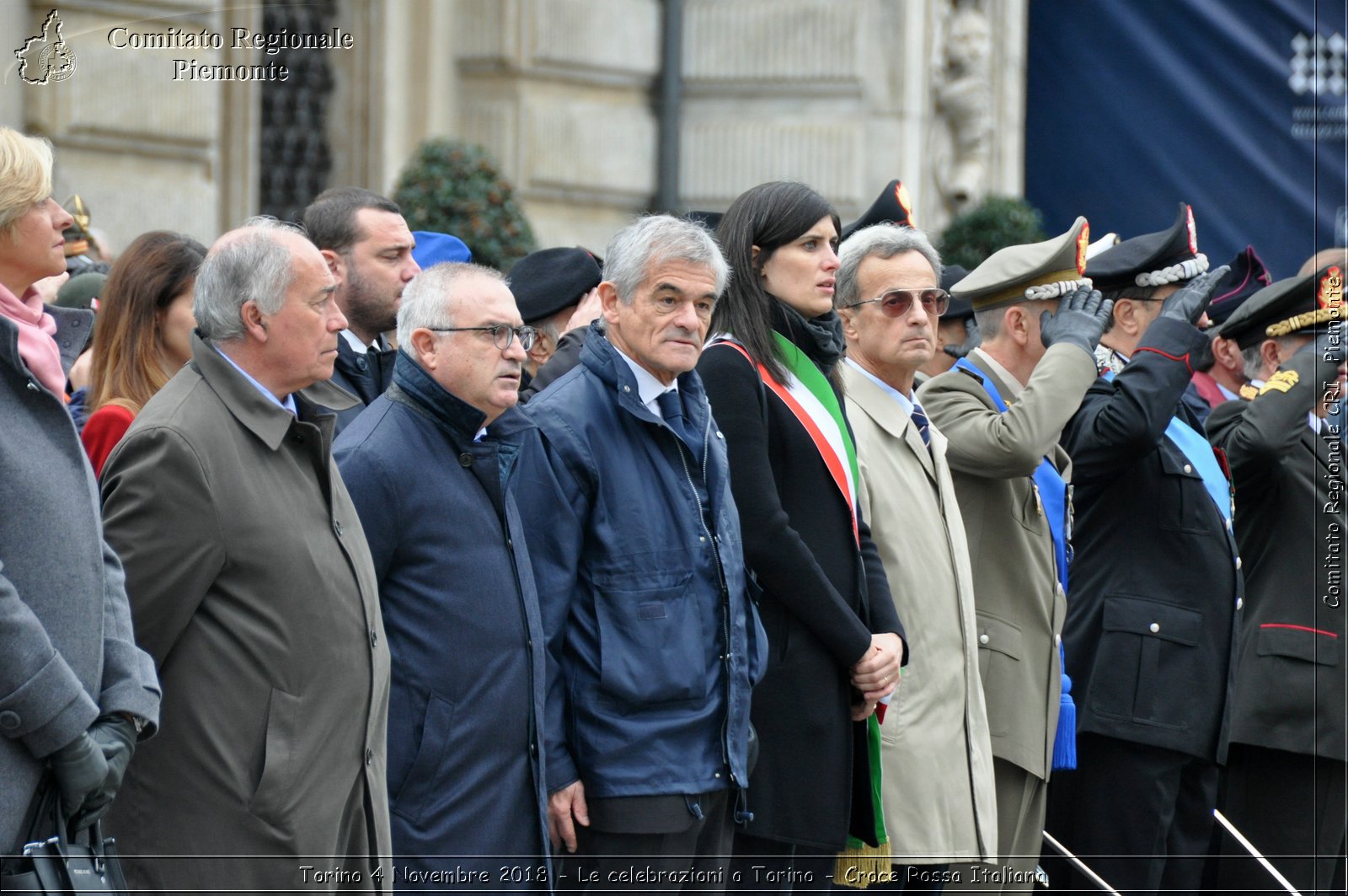 Torino 4 Novembre 2018 - Le celebrazioni a Torino - Croce Rossa Italiana- Comitato Regionale del Piemonte