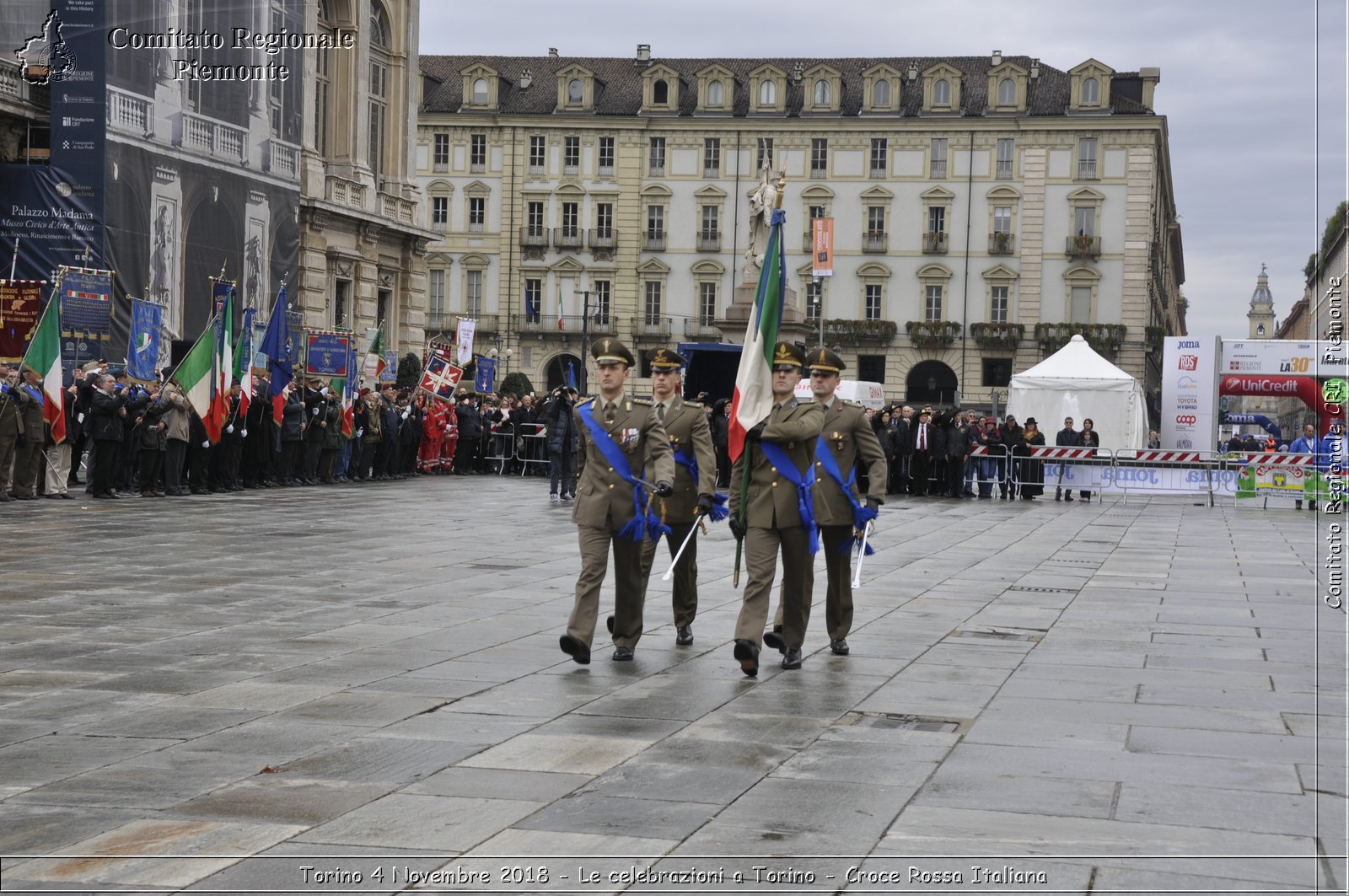 Torino 4 Novembre 2018 - Le celebrazioni a Torino - Croce Rossa Italiana- Comitato Regionale del Piemonte