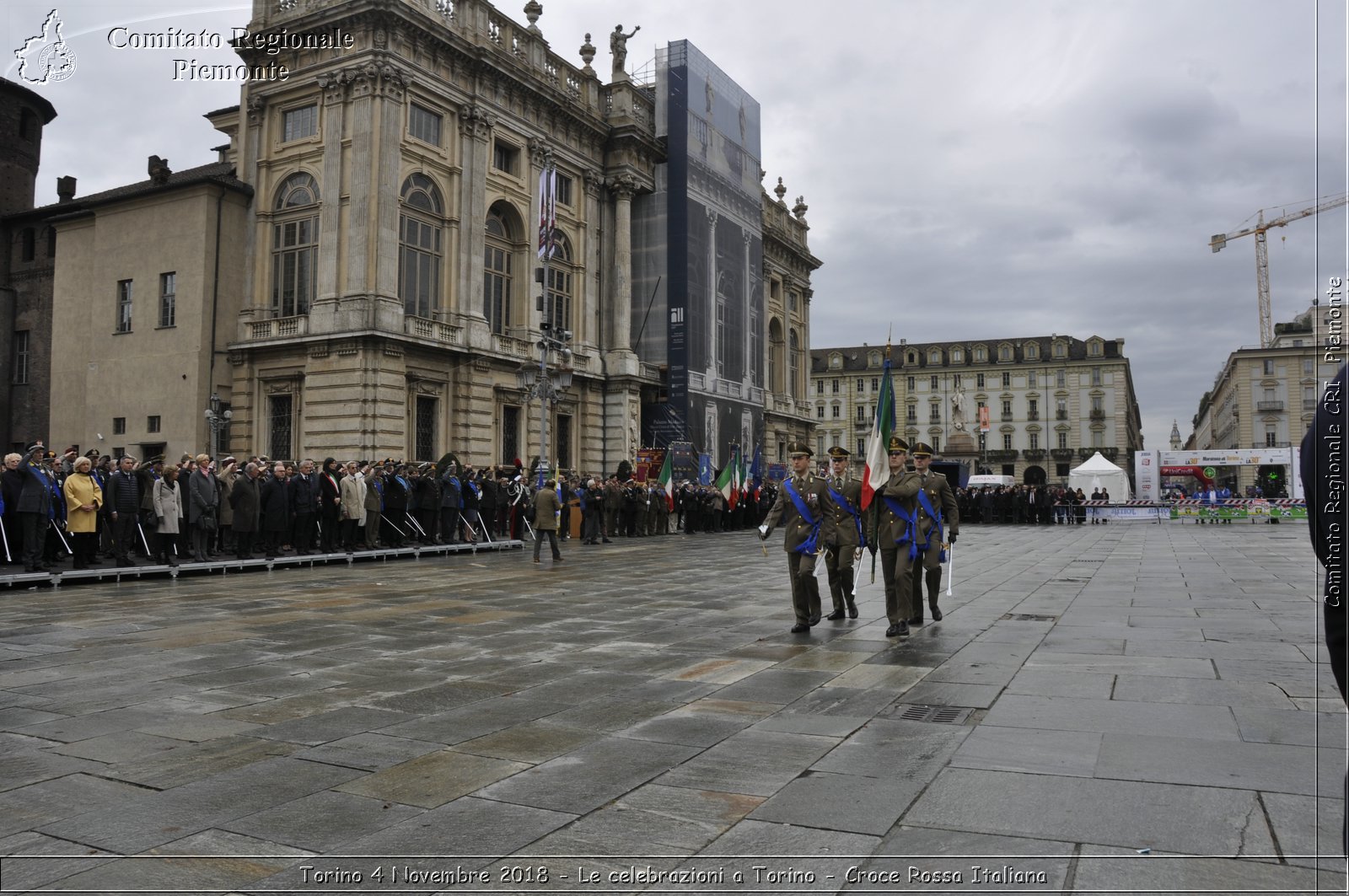 Torino 4 Novembre 2018 - Le celebrazioni a Torino - Croce Rossa Italiana- Comitato Regionale del Piemonte