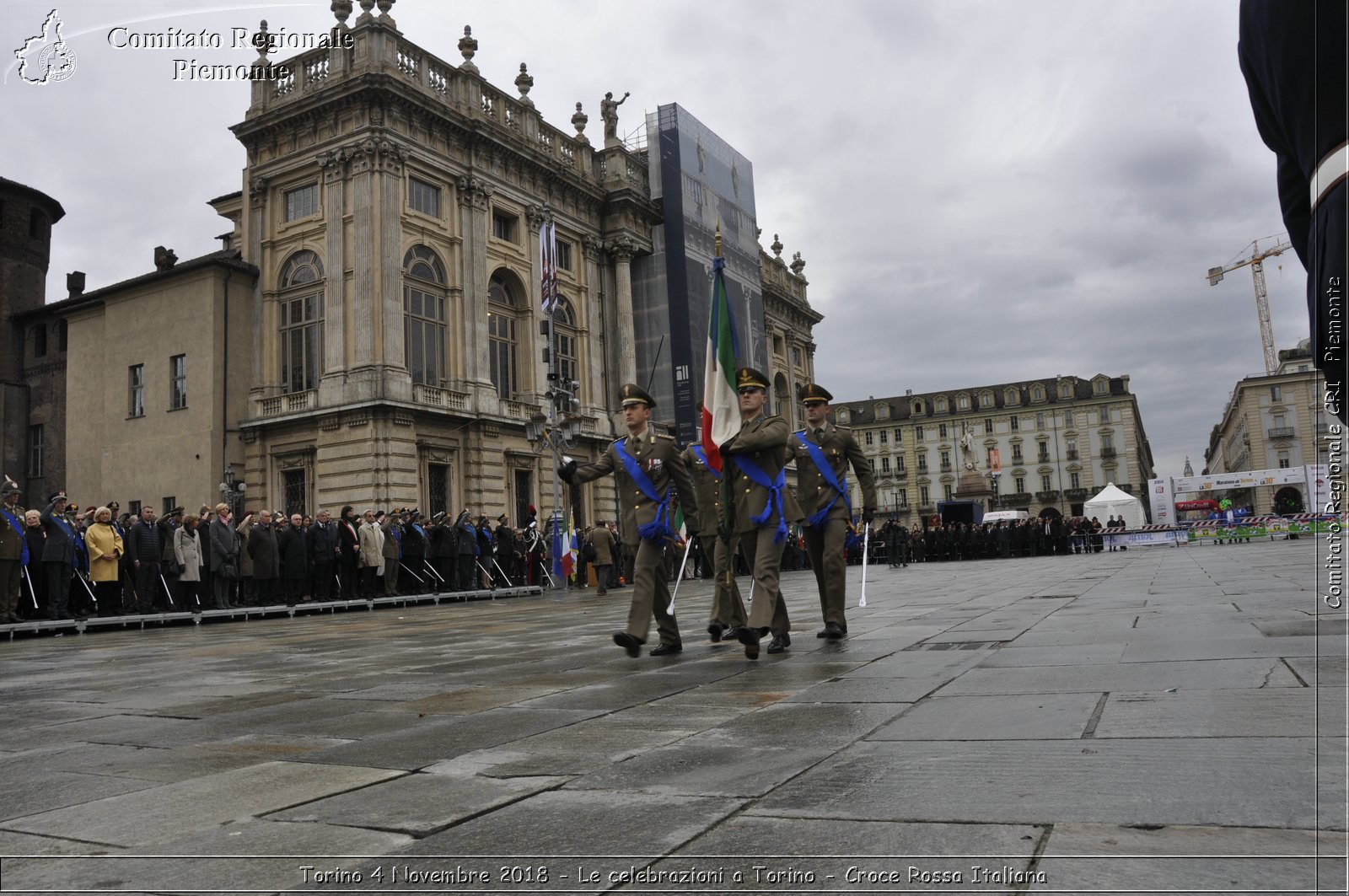 Torino 4 Novembre 2018 - Le celebrazioni a Torino - Croce Rossa Italiana- Comitato Regionale del Piemonte