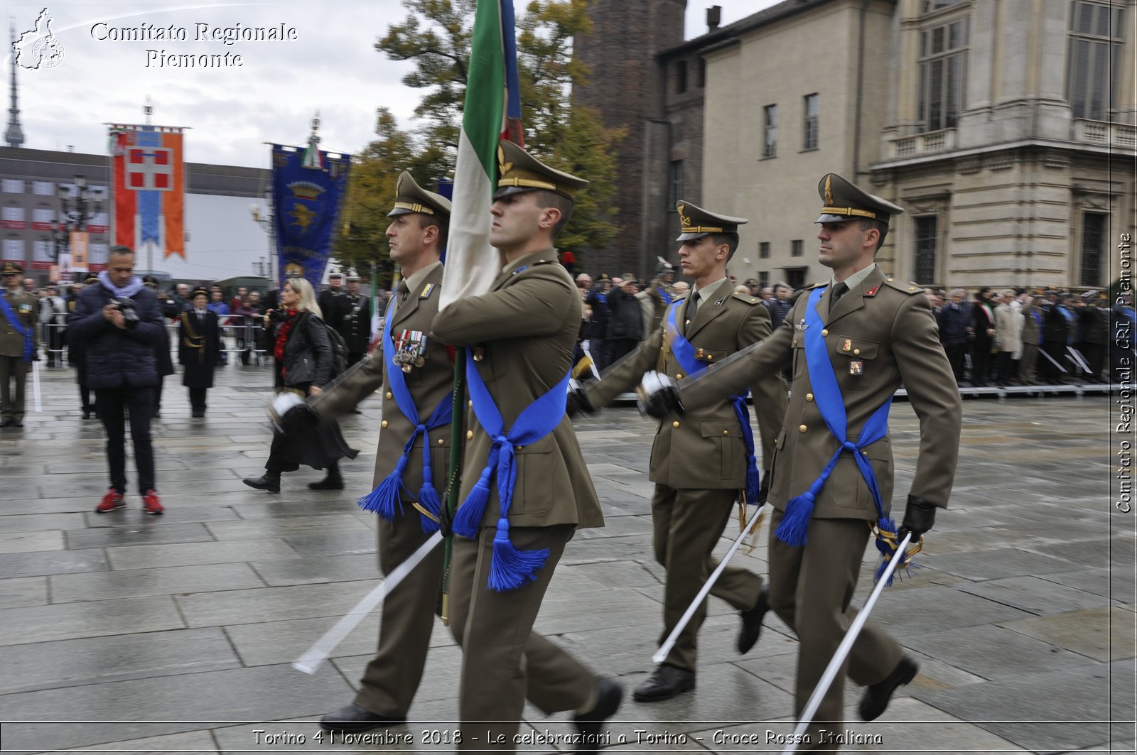 Torino 4 Novembre 2018 - Le celebrazioni a Torino - Croce Rossa Italiana- Comitato Regionale del Piemonte