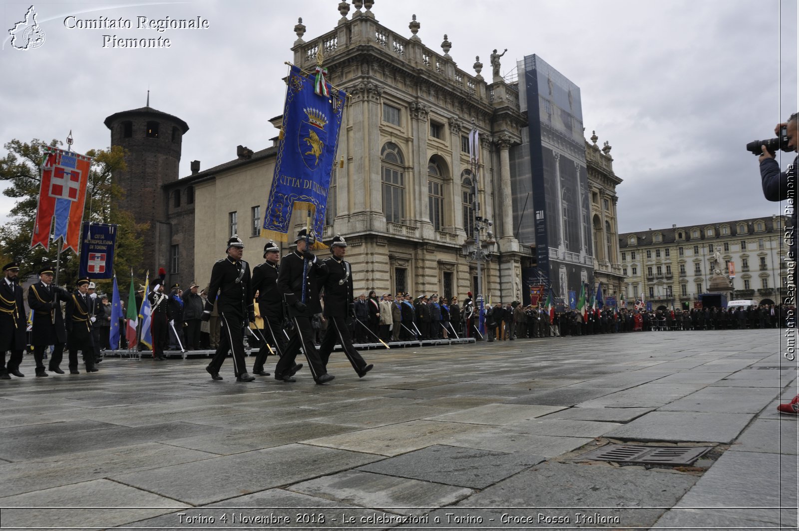 Torino 4 Novembre 2018 - Le celebrazioni a Torino - Croce Rossa Italiana- Comitato Regionale del Piemonte