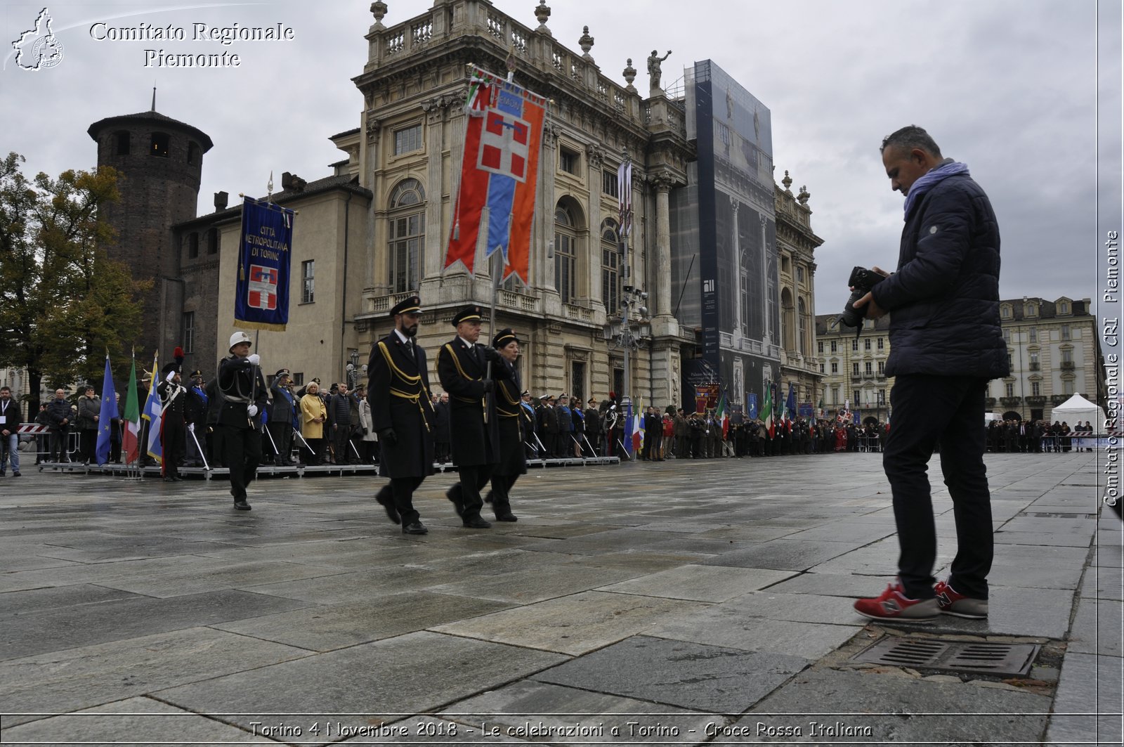 Torino 4 Novembre 2018 - Le celebrazioni a Torino - Croce Rossa Italiana- Comitato Regionale del Piemonte