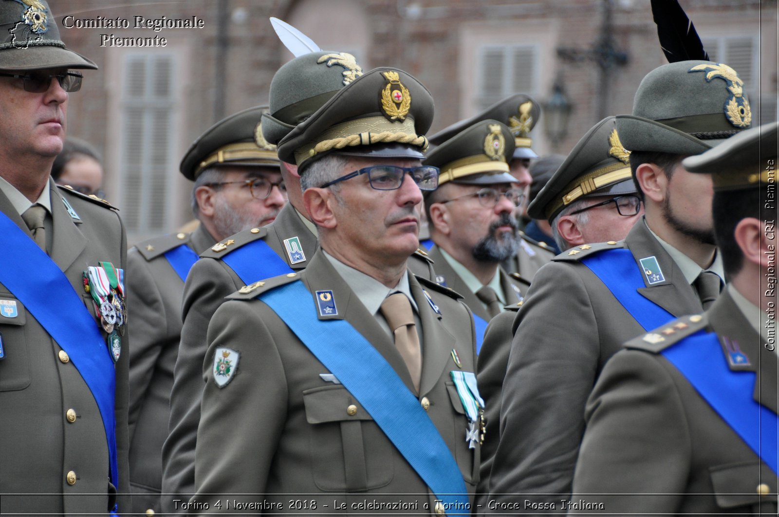 Torino 4 Novembre 2018 - Le celebrazioni a Torino - Croce Rossa Italiana- Comitato Regionale del Piemonte