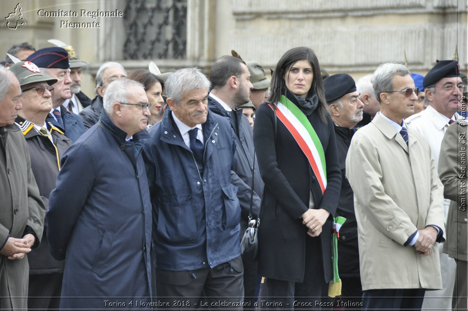 Torino 4 Novembre 2018 - Le celebrazioni a Torino - Croce Rossa Italiana- Comitato Regionale del Piemonte