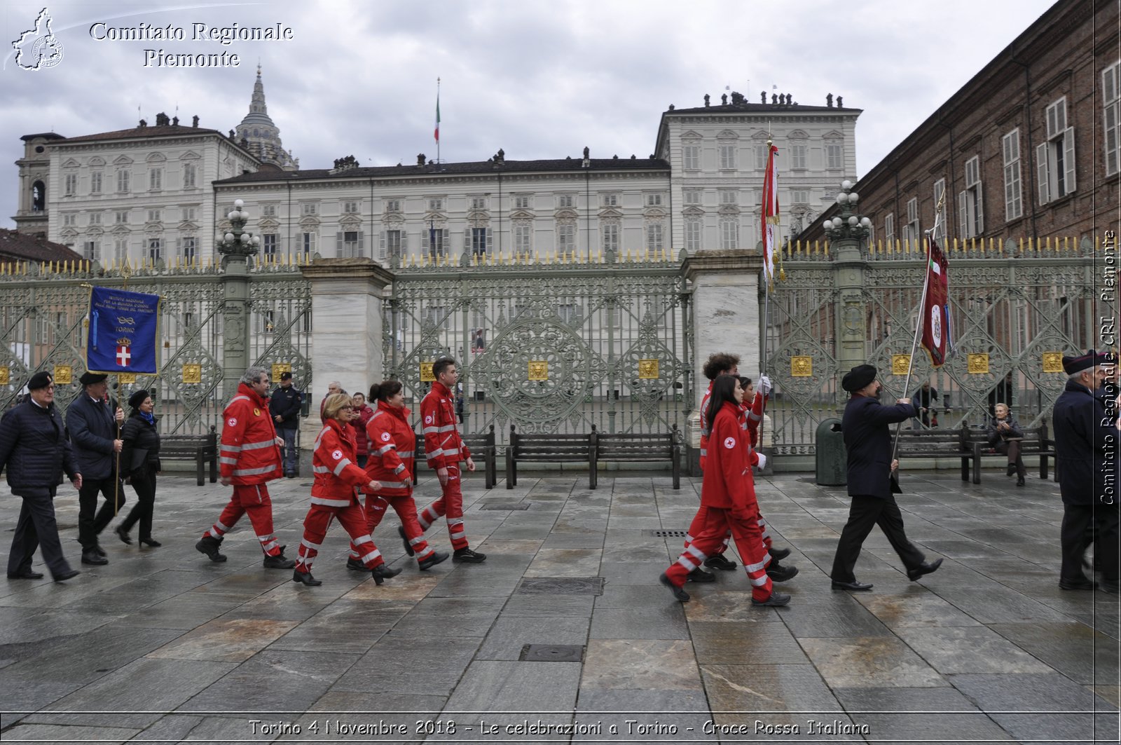 Torino 4 Novembre 2018 - Le celebrazioni a Torino - Croce Rossa Italiana- Comitato Regionale del Piemonte