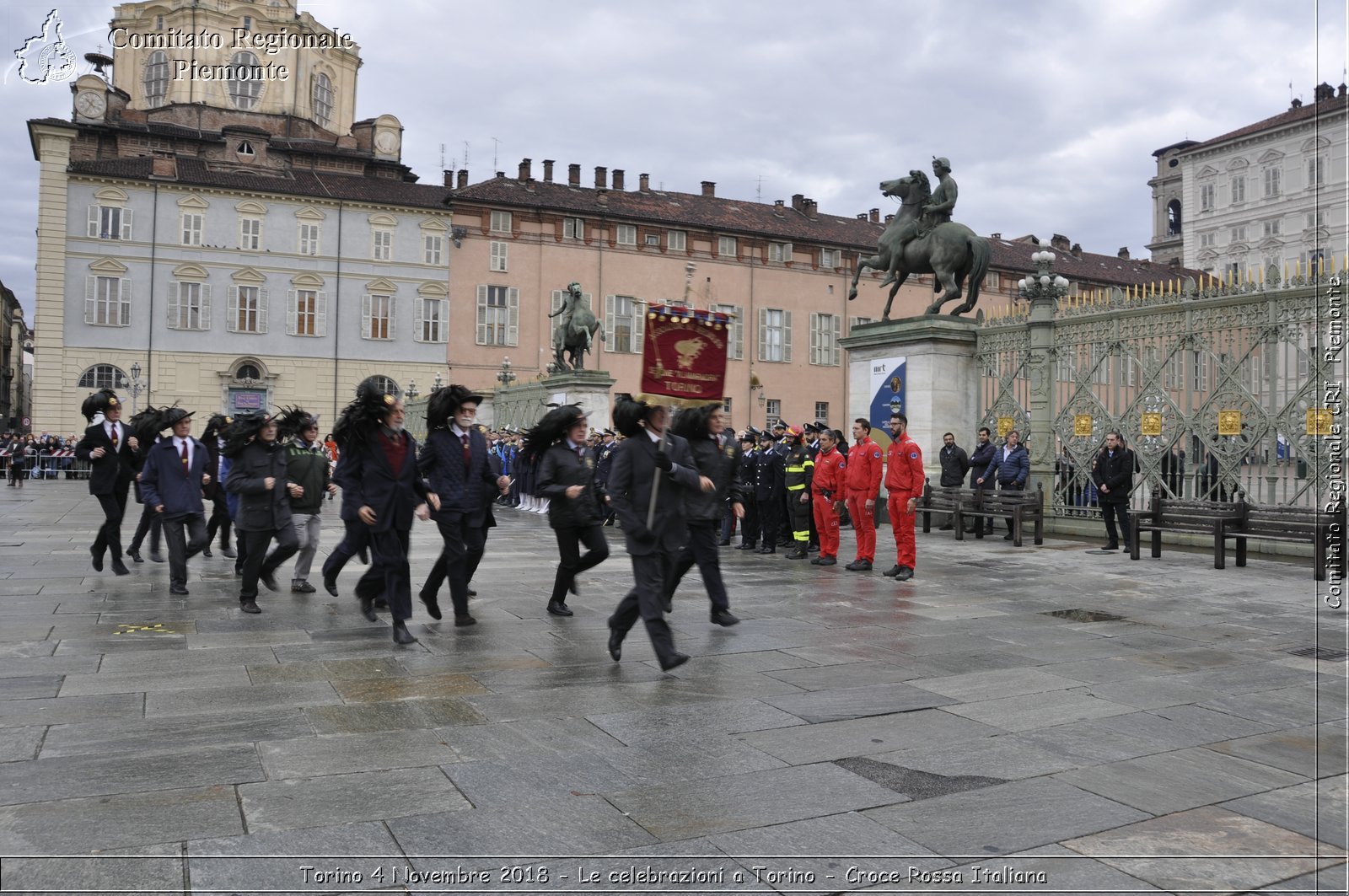 Torino 4 Novembre 2018 - Le celebrazioni a Torino - Croce Rossa Italiana- Comitato Regionale del Piemonte