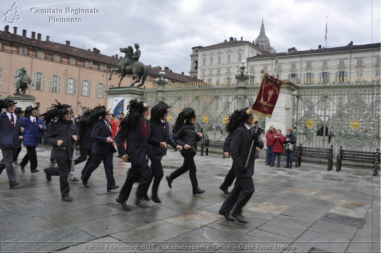 Torino 4 Novembre 2018 - Le celebrazioni a Torino - Croce Rossa Italiana- Comitato Regionale del Piemonte