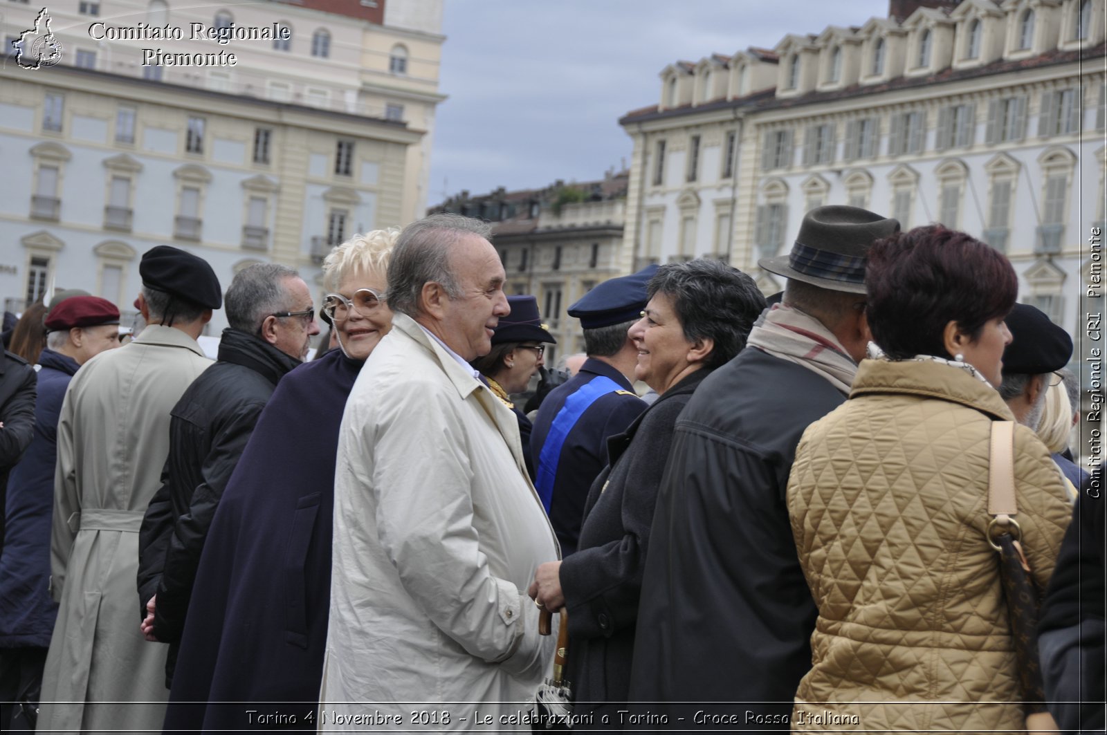 Torino 4 Novembre 2018 - Le celebrazioni a Torino - Croce Rossa Italiana- Comitato Regionale del Piemonte