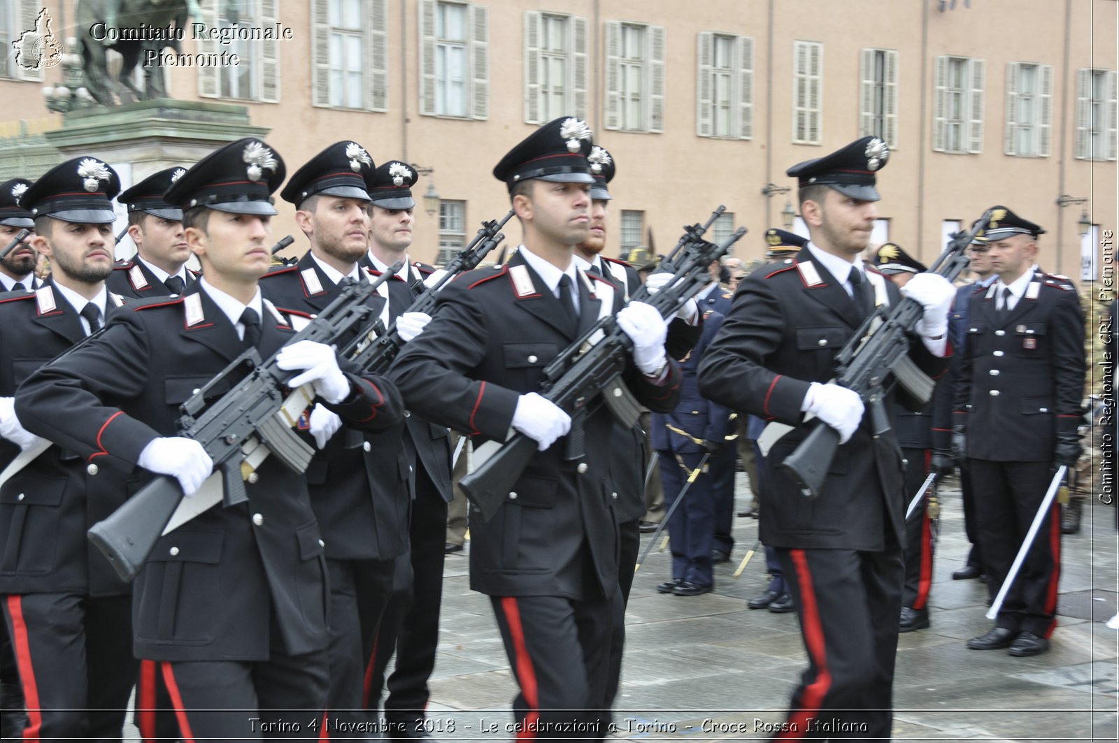 Torino 4 Novembre 2018 - Le celebrazioni a Torino - Croce Rossa Italiana- Comitato Regionale del Piemonte